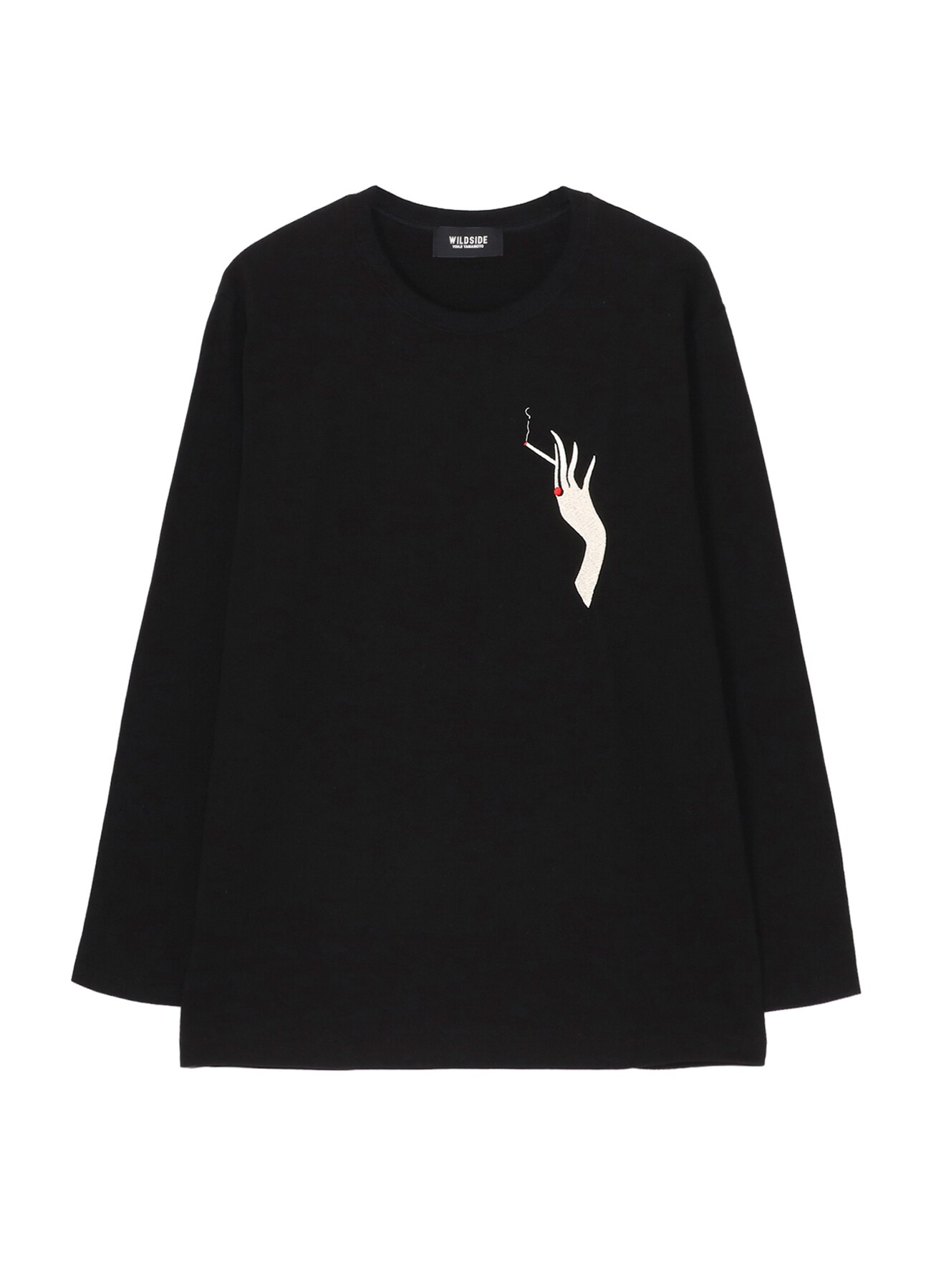 【11/1 12:00 release】Cigarette Embroidered Long Sleeve T-shirt