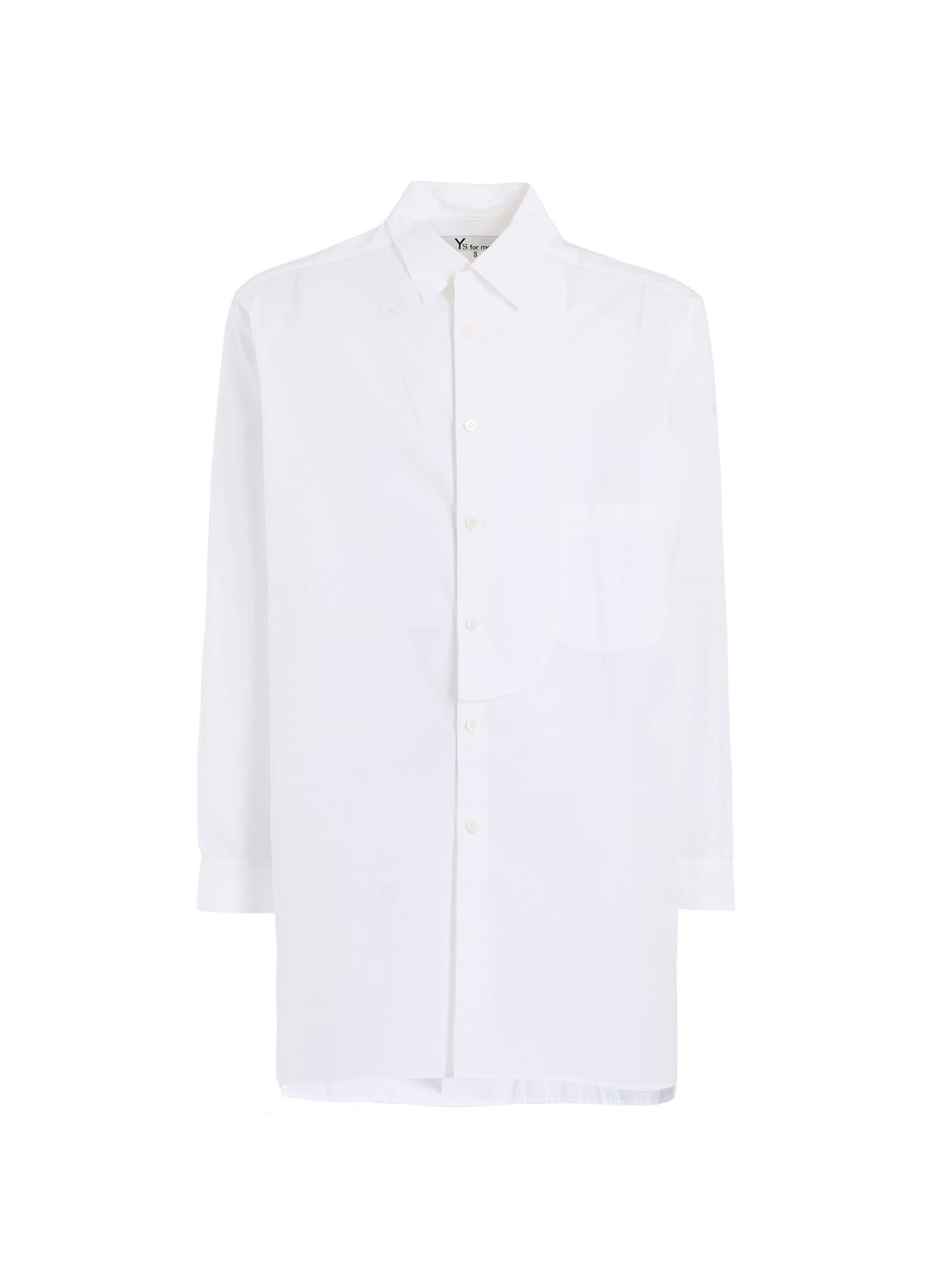 100/2 BROAD SHIRT WITH FRONT LEFT LAYER