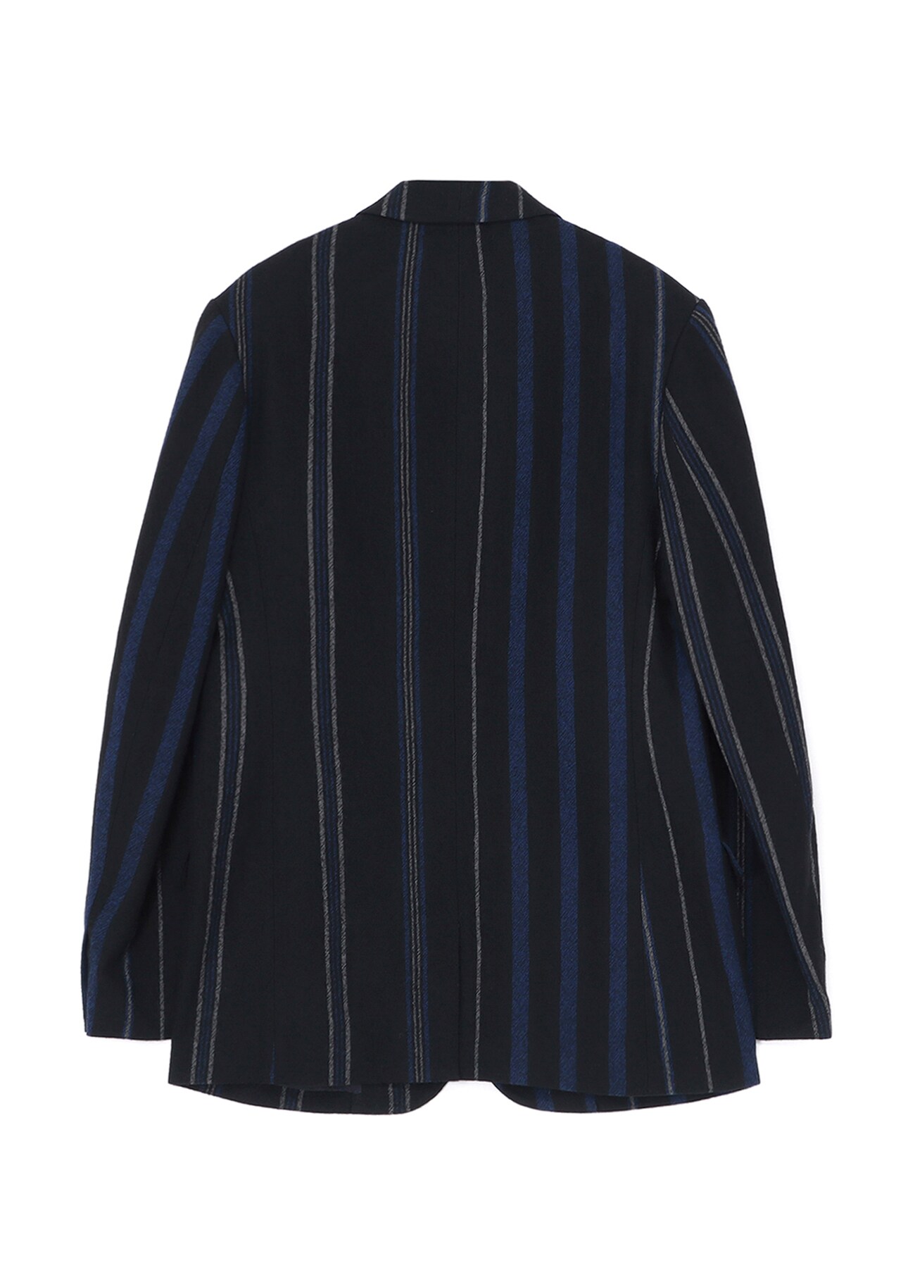 STRIPED PATTERN JACKET WITH COLOR SCHEME(S BLACK): Vintage 