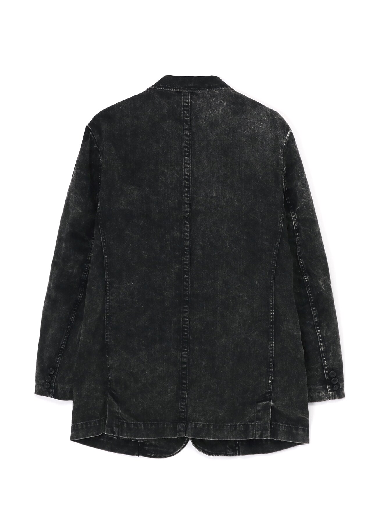 BLEACHING DENIM 2-BUTTON JACKET