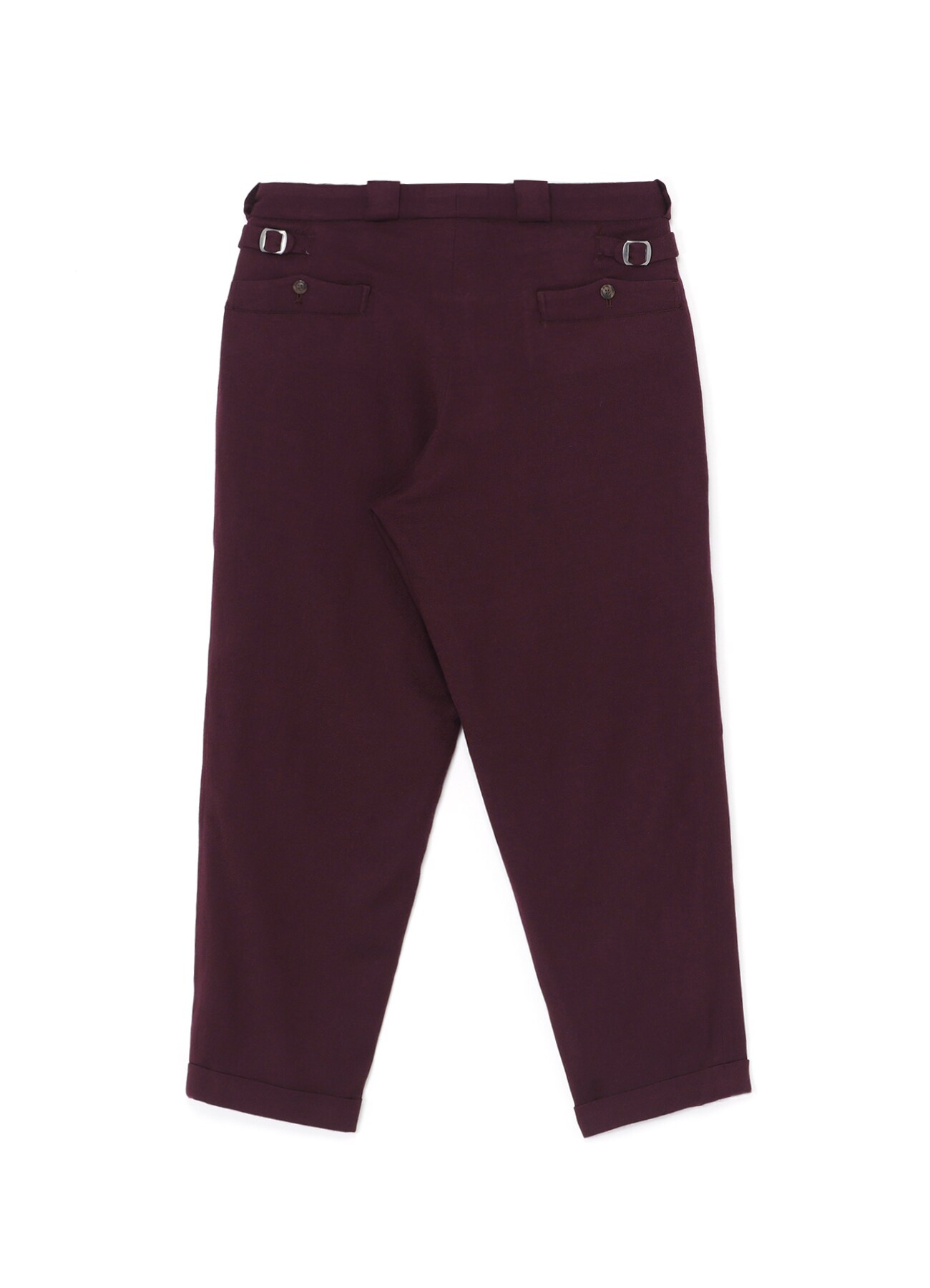 BORDEAUX PANTS WITH ZIG-ZAG STITCH(S BORDEAUX): Vintage｜WILDSIDE 