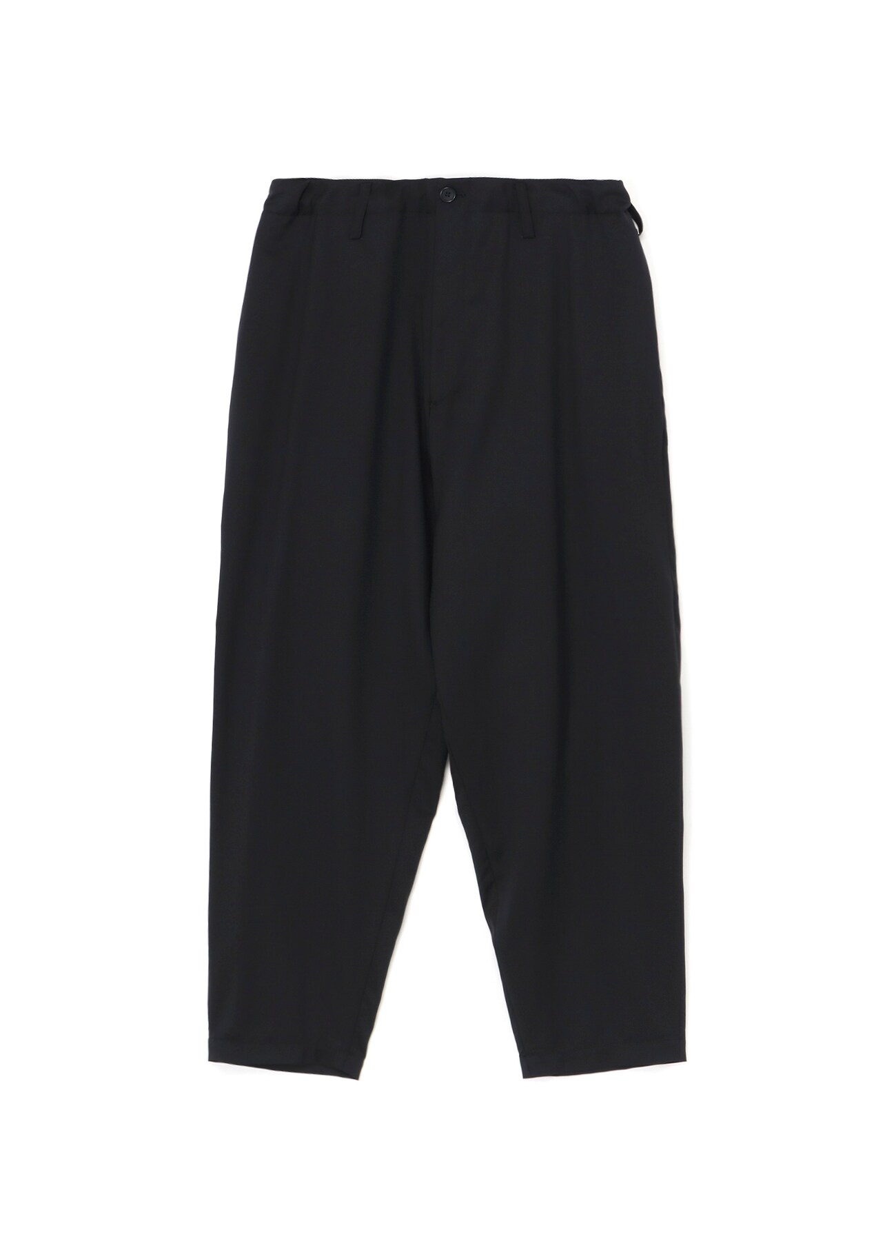 WOOL GABARDINE PANTS WITH SIDE TACK(S Black): Y's for men｜WILDSIDE ...