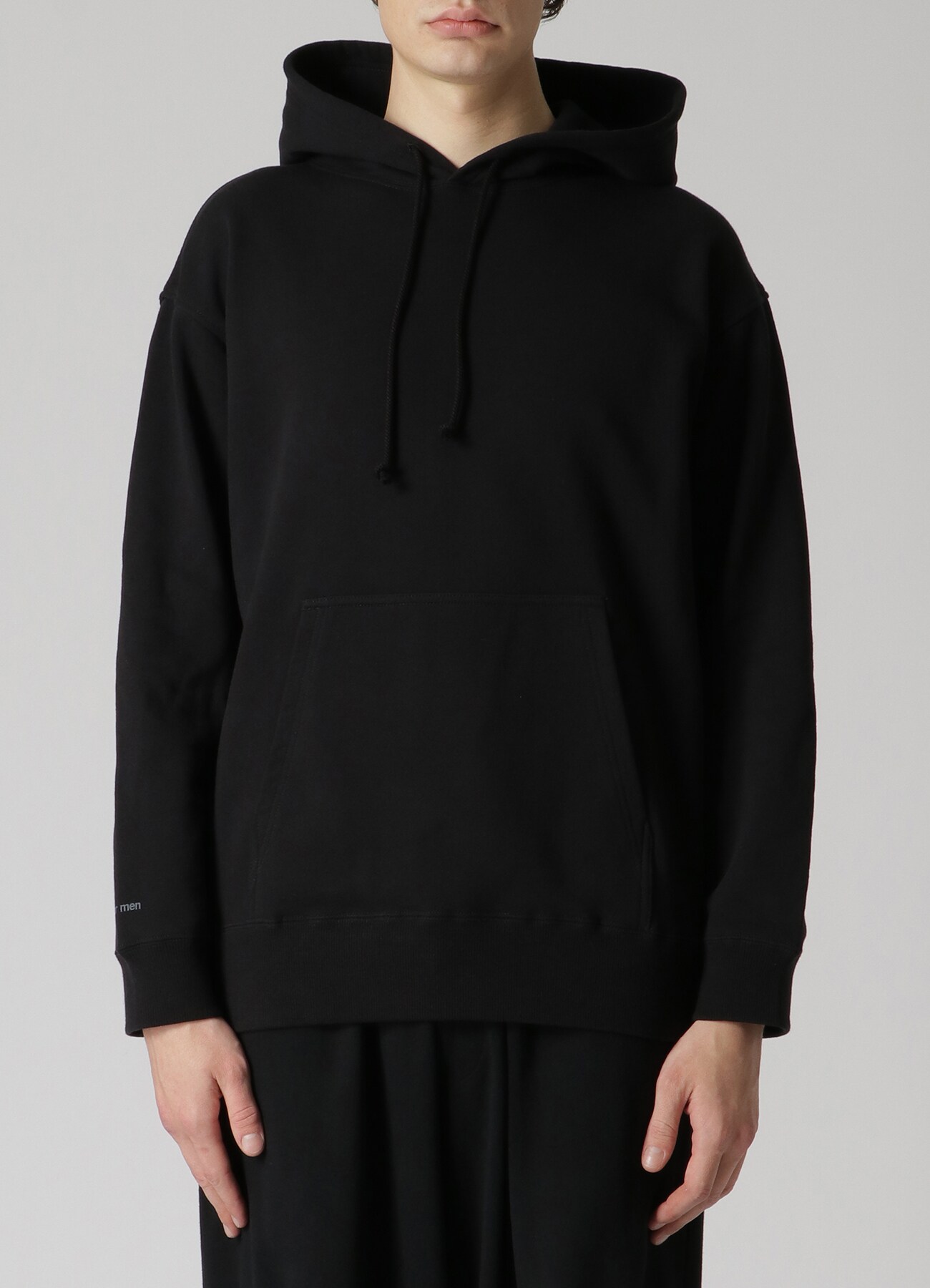 Y's for men LOGO HOODIE(M BLACK): Y's for men｜WILDSIDE YOHJI  YAMAMOTO（ワイルドサイド）【公式通販】