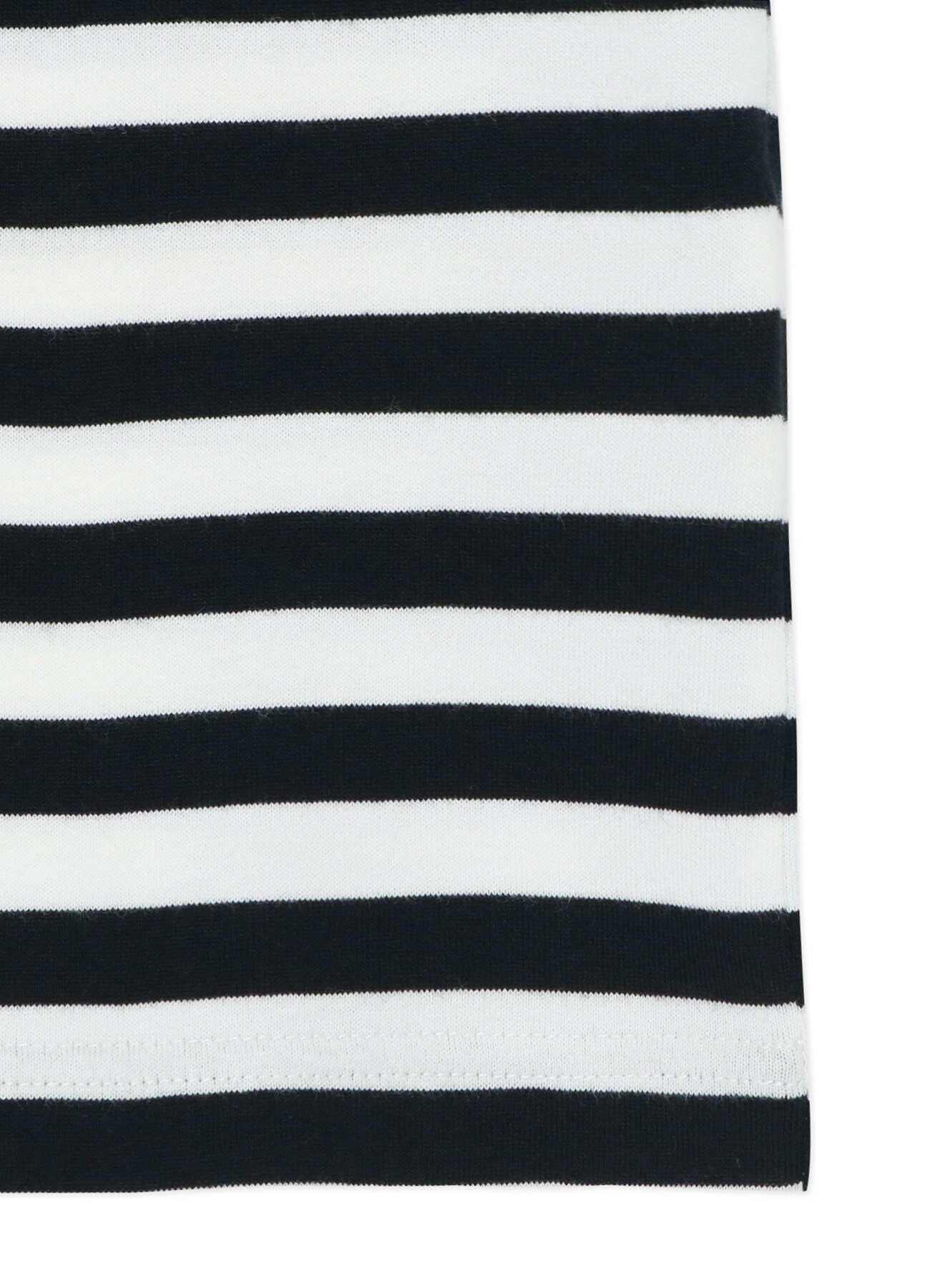 LONG SLEEVE T-SHIRT WITH NARROW STRIPES(S BLACKxWHITE): Y's for