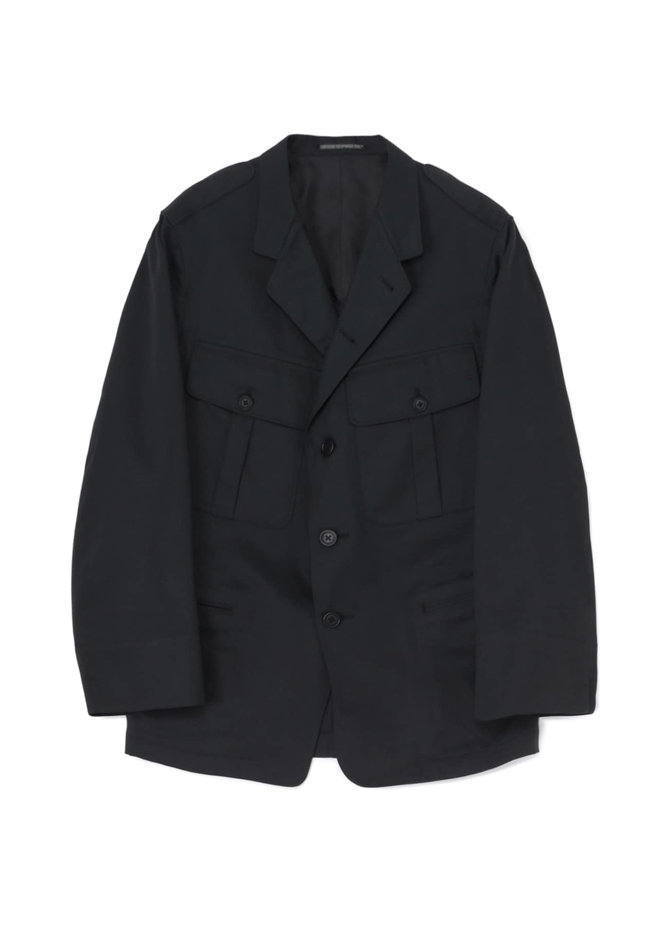 T/C TWILL ACTION PLEATS JACKET