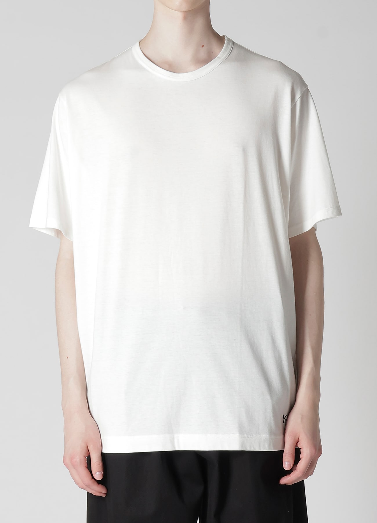 Y's for men LOGO PRINT SHORT SLEEVE T-SHIRTS(FREE SIZE Off White): Y's for  men｜WILDSIDE YOHJI YAMAMOTO（ワイルドサイド）【公式通販】