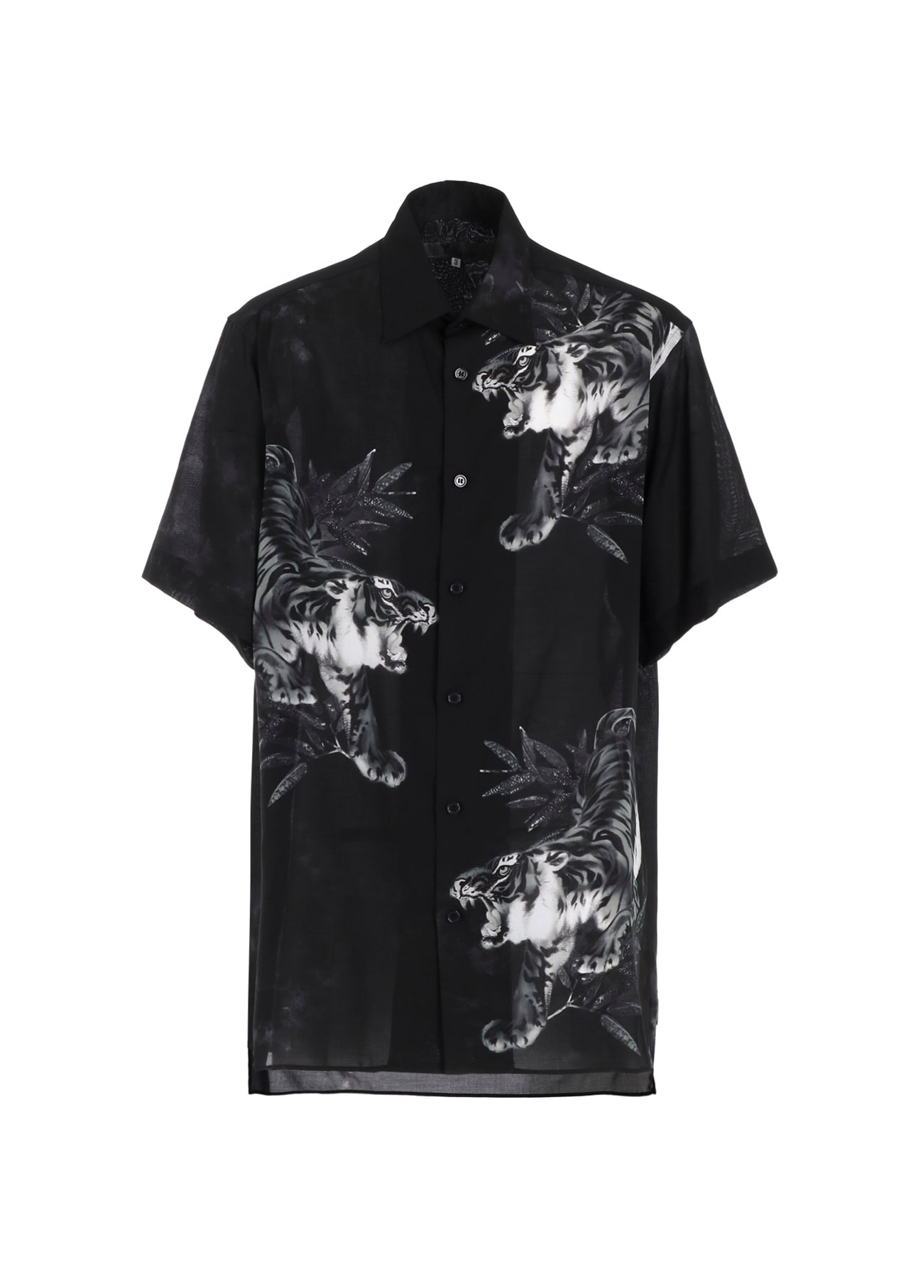 ALOHA SHIRT WITH TIGER PRINT