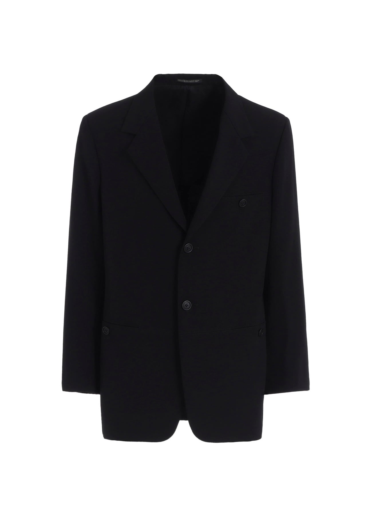 WOOL GABARDINE PARALLEL PANELED JACKET