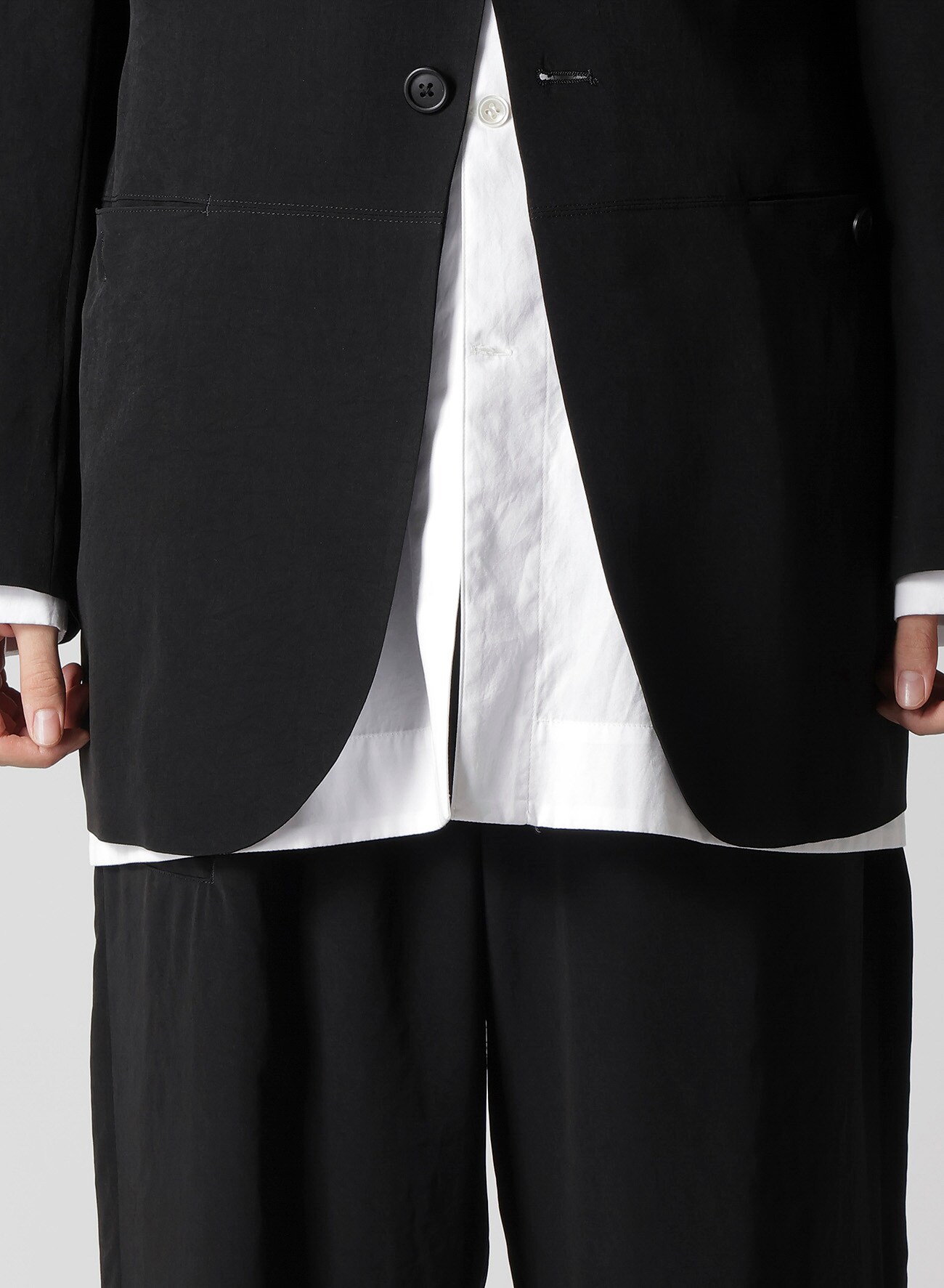 TA TUXEDO PARALLEL PANELED JACKET_5
