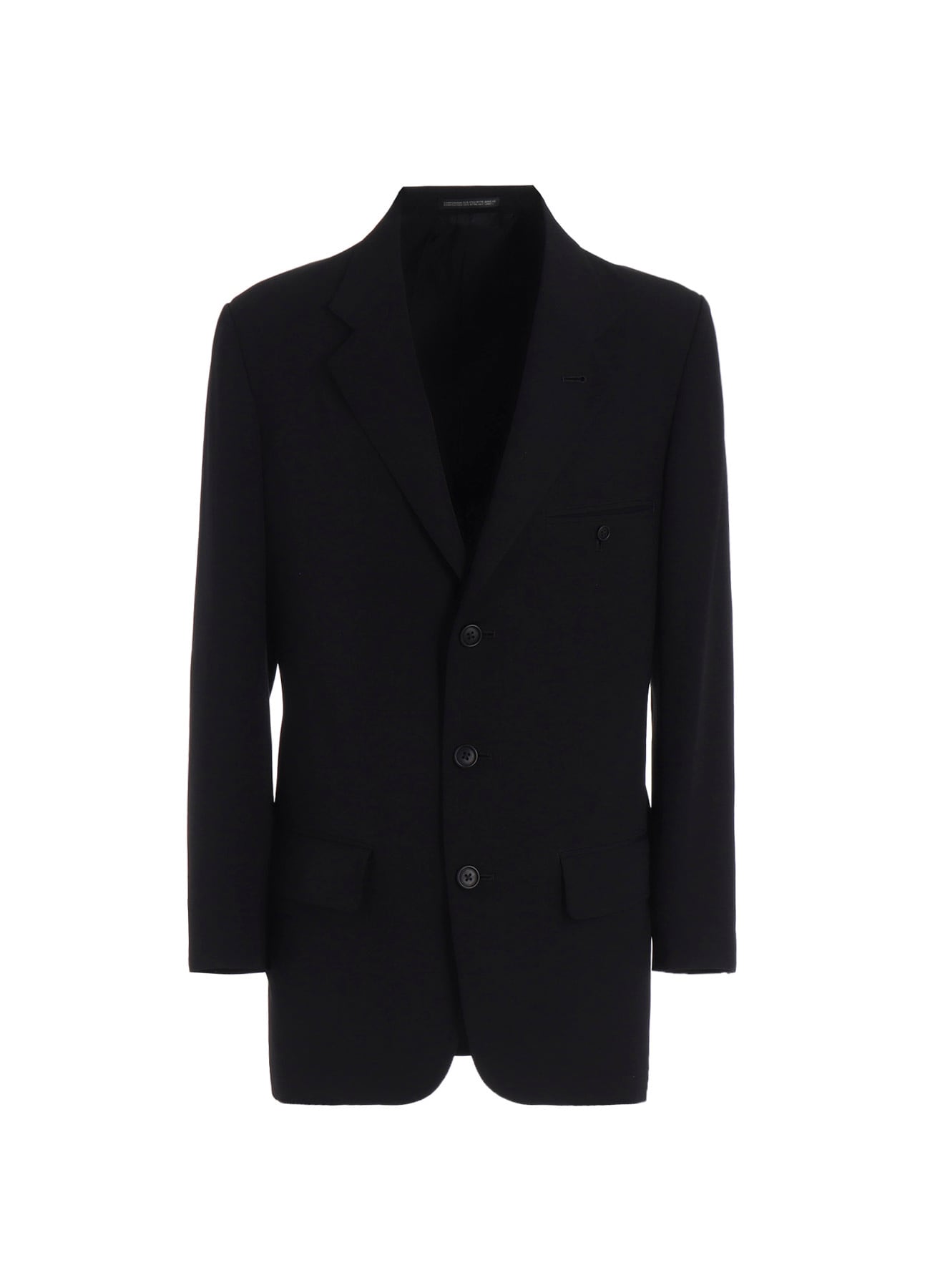 WOOL GABARDINE JACKET WITH RIGHT POCKET