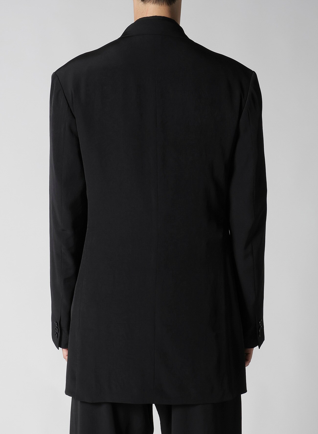 TA TUXEDO JACKET WITH DOUBLE RIMMED POCKET(S Black): Y's for