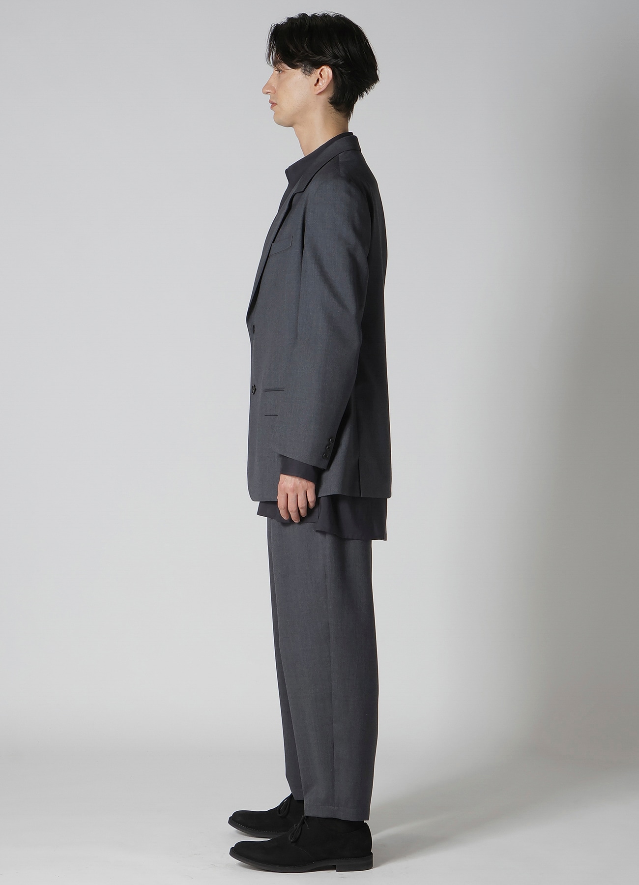 SUIT GABARDINE JACKET WITH 2-BUTTONS_12