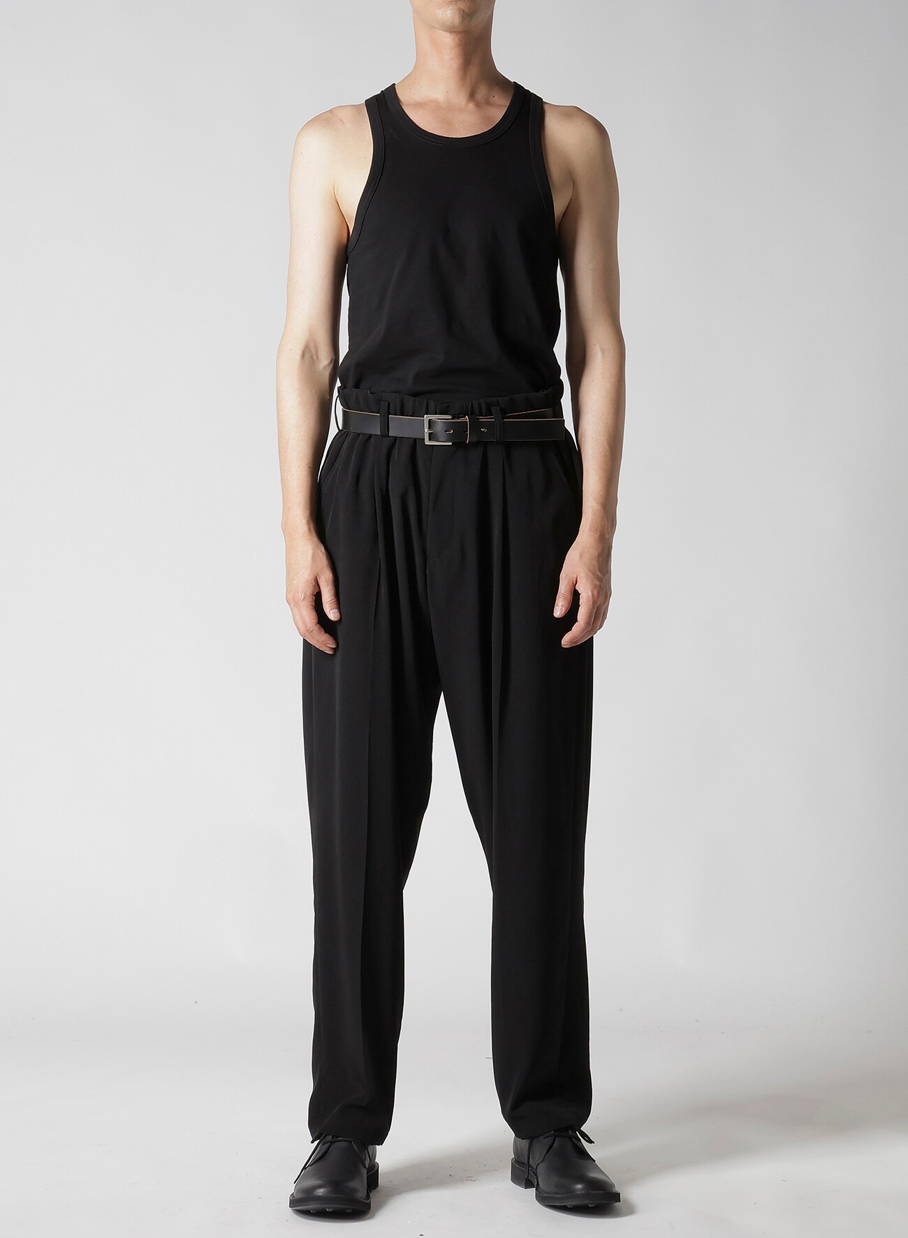 TA TUXEDO PANTS WITH WAIST STRING_6