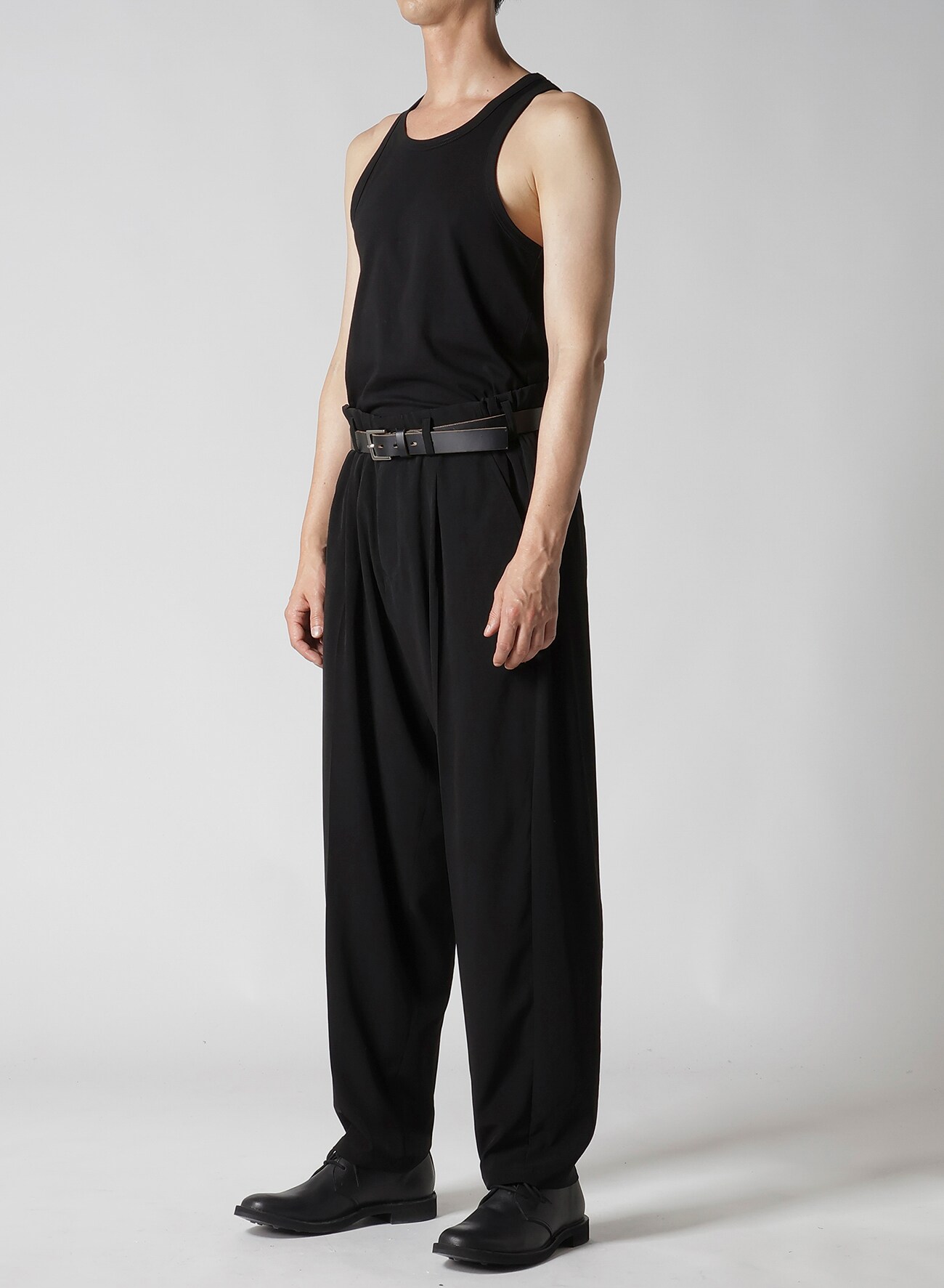 TA TUXEDO PANTS WITH WAIST STRING_7