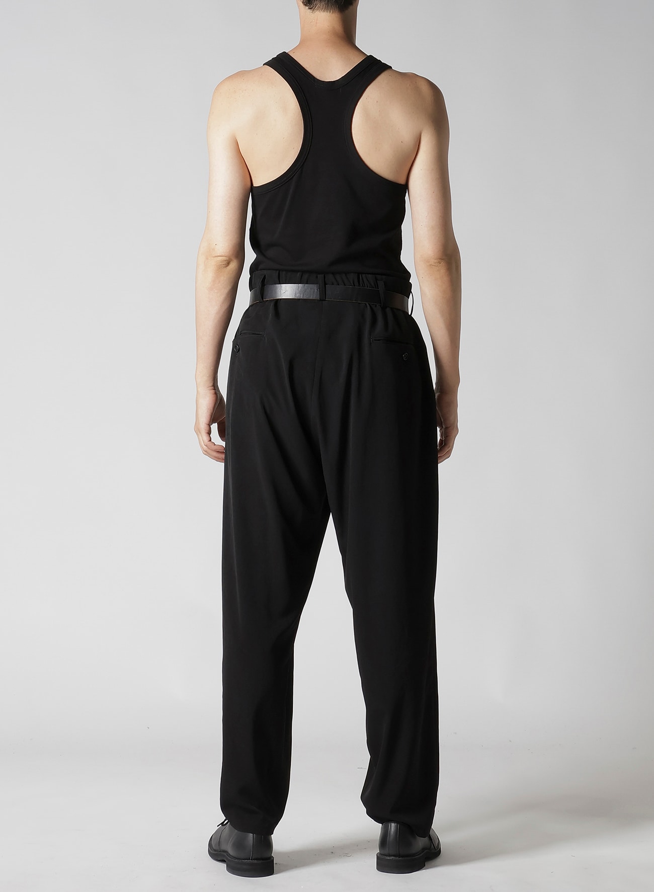 TA TUXEDO PANTS WITH WAIST STRING_9