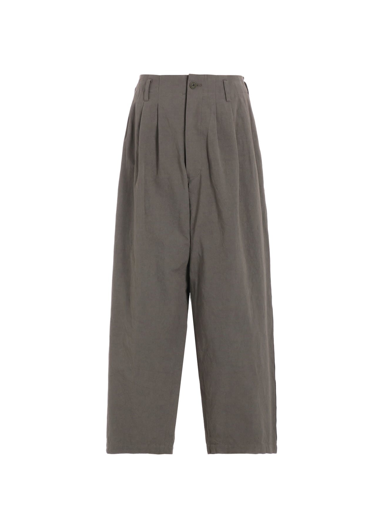 COTTON POPLIN PANTS WITH SIDE TAPE DETAIL