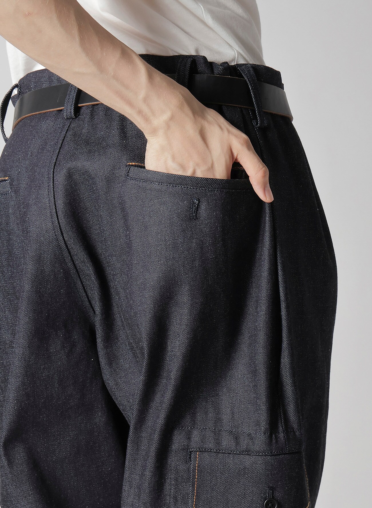 Denim & Co. Original Waist Stretch Side Pocket Pant on