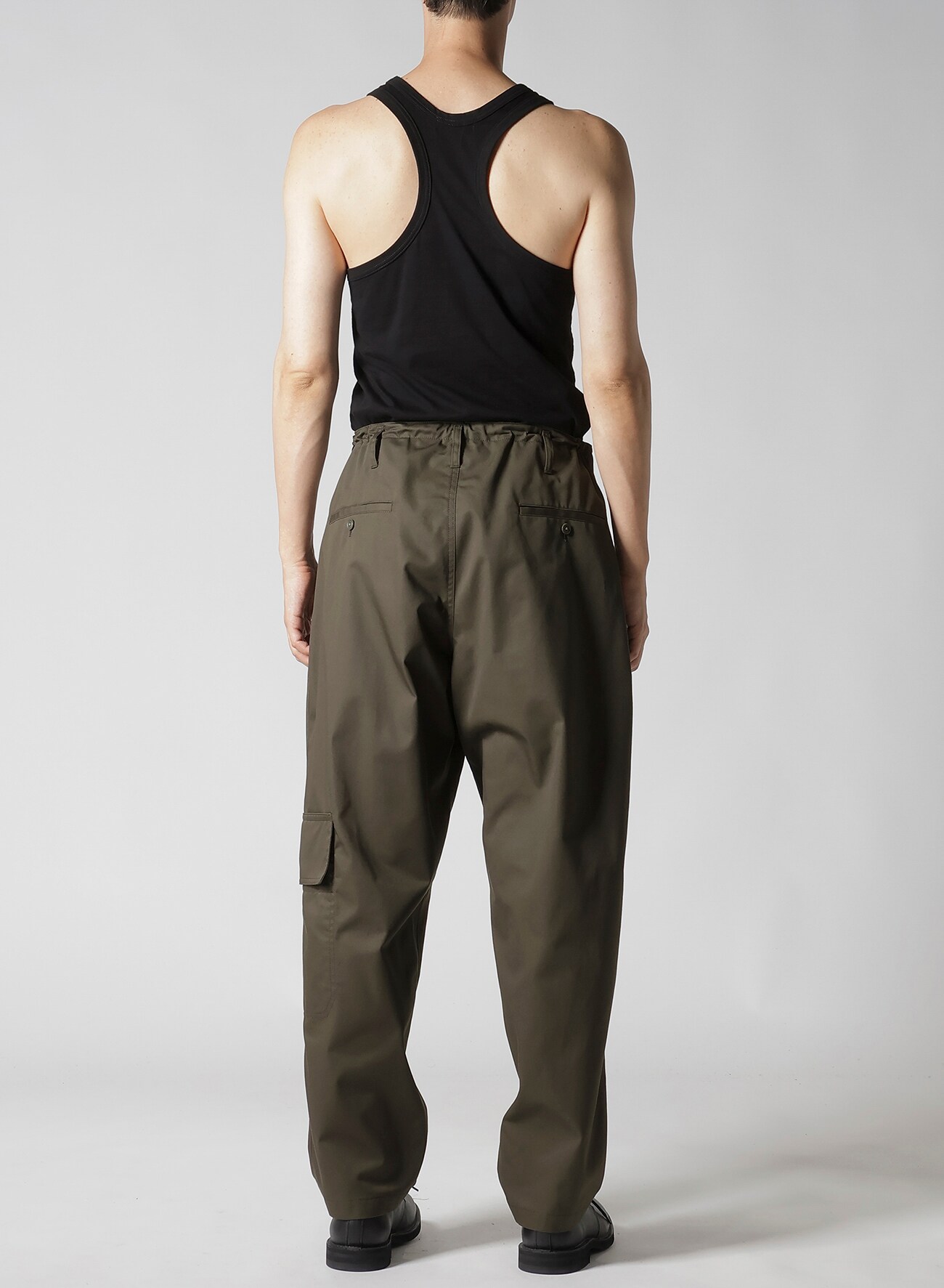 T/C TWILL PANTS WITH  SIDE SEAM TUCK_12