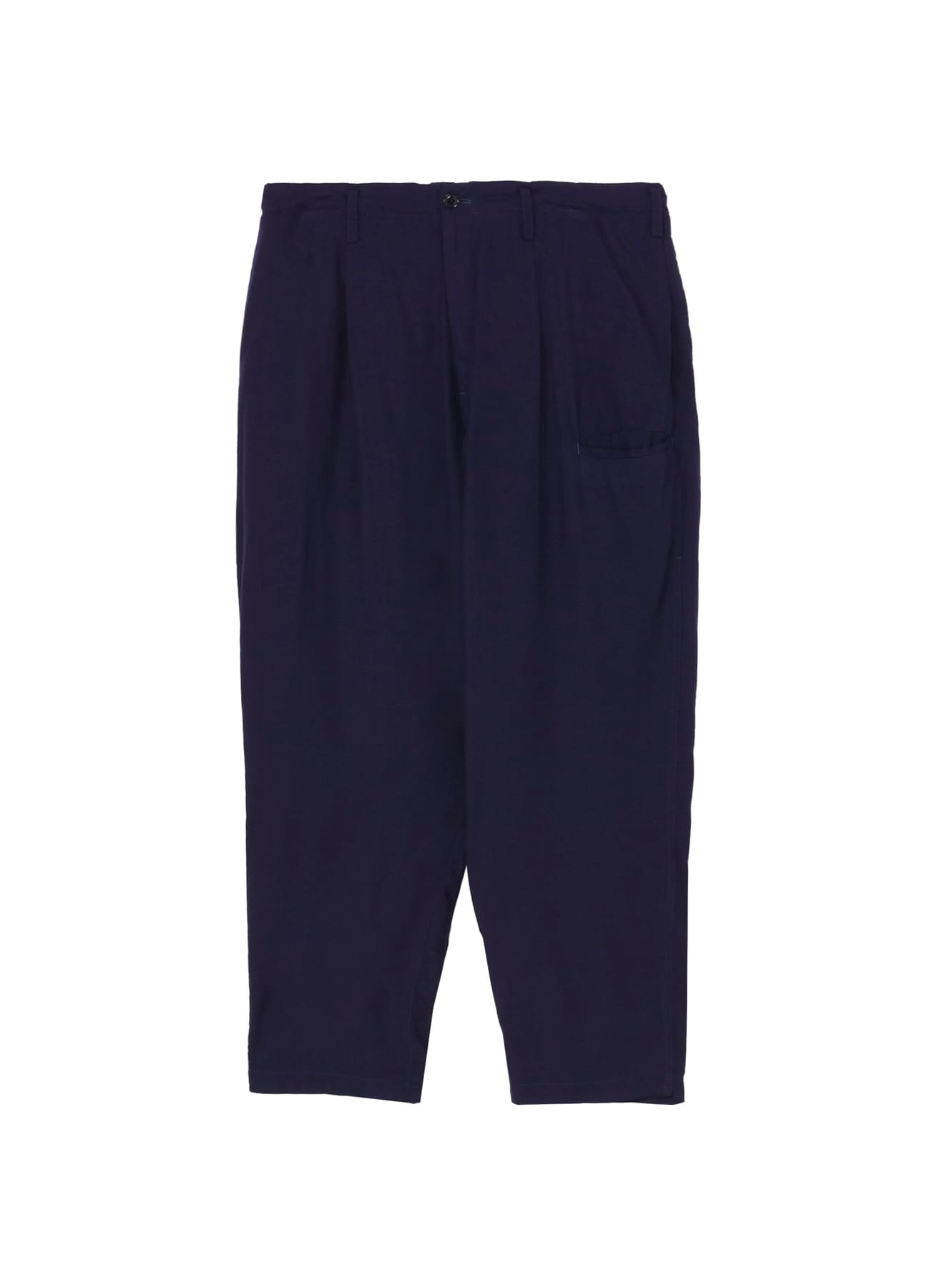 CELLULOSE VIYELLA PANTS WITH SIDE TUCK