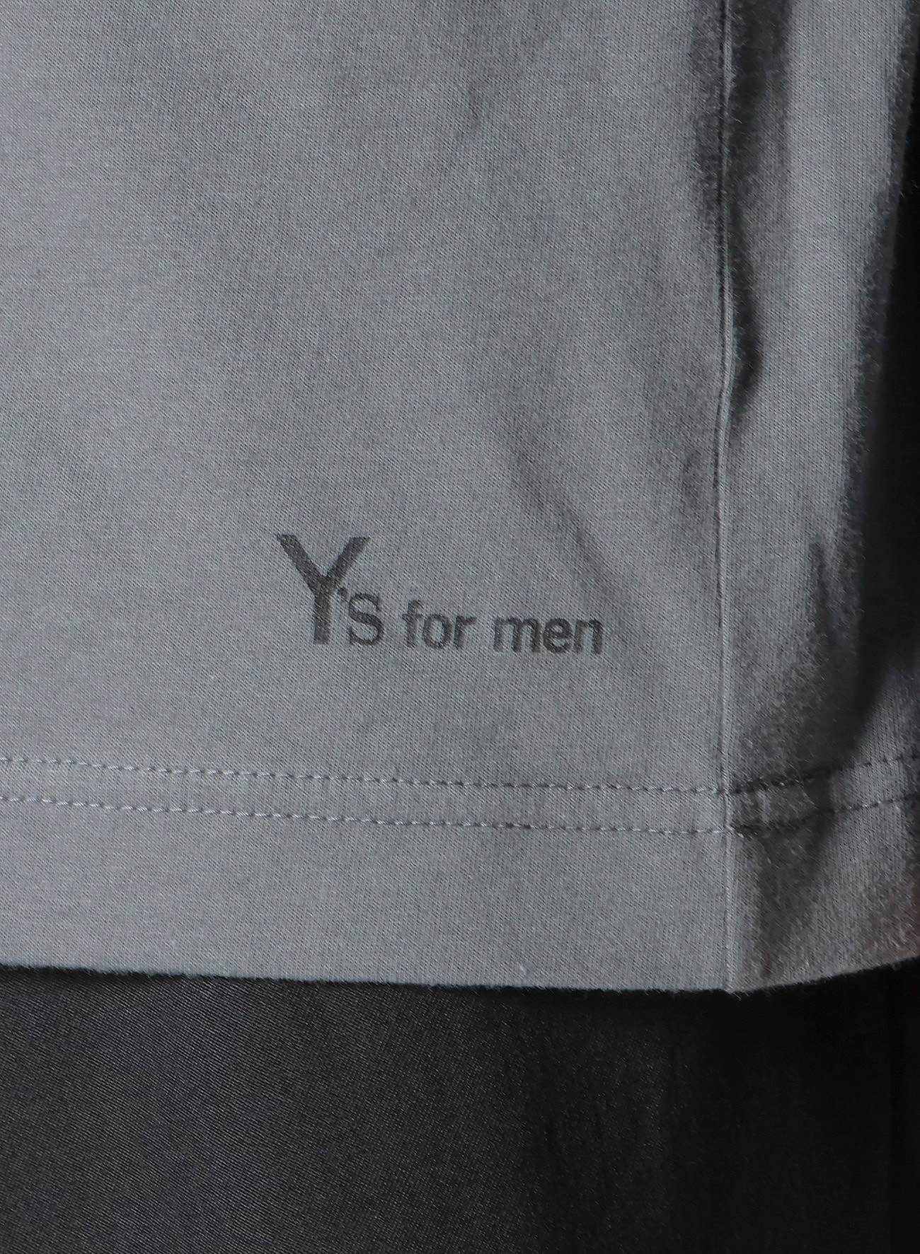 Y's for men LOGO PRINT LONG SLEEVE T-SHIRTS_5