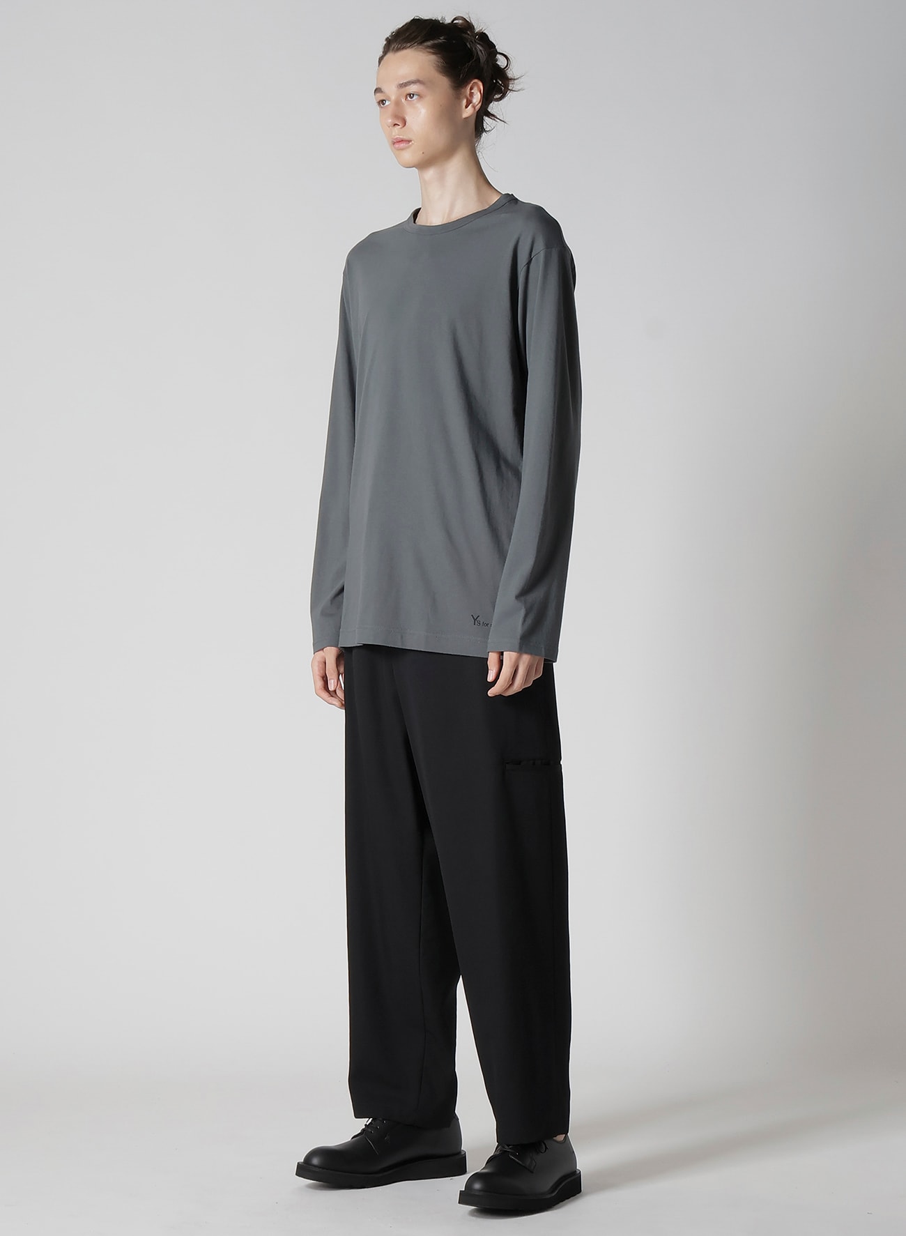 Y's for men LOGO PRINT LONG SLEEVE T-SHIRTS_7