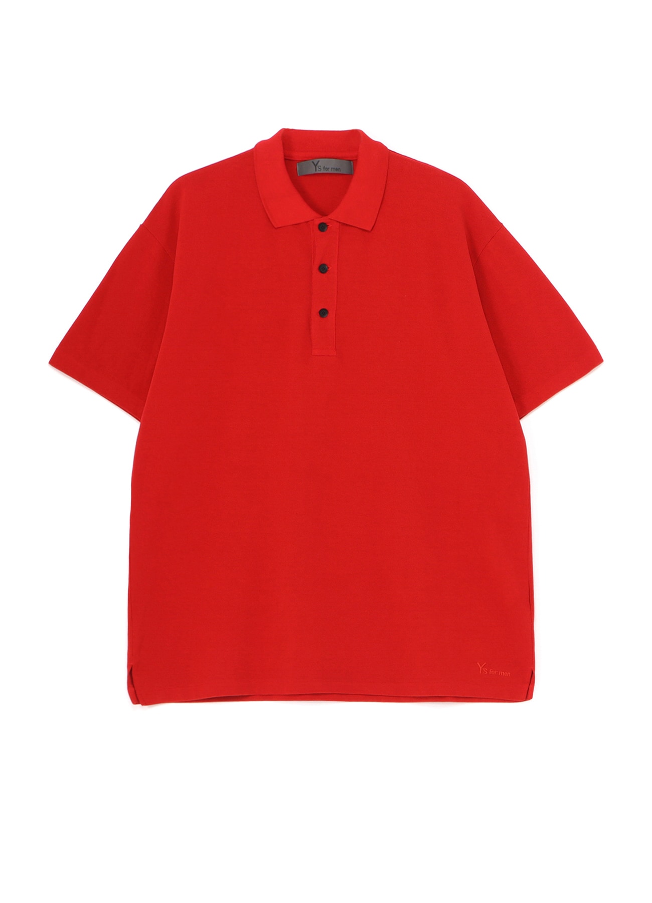 Y's for men LOGO EMBROIDERY POLO