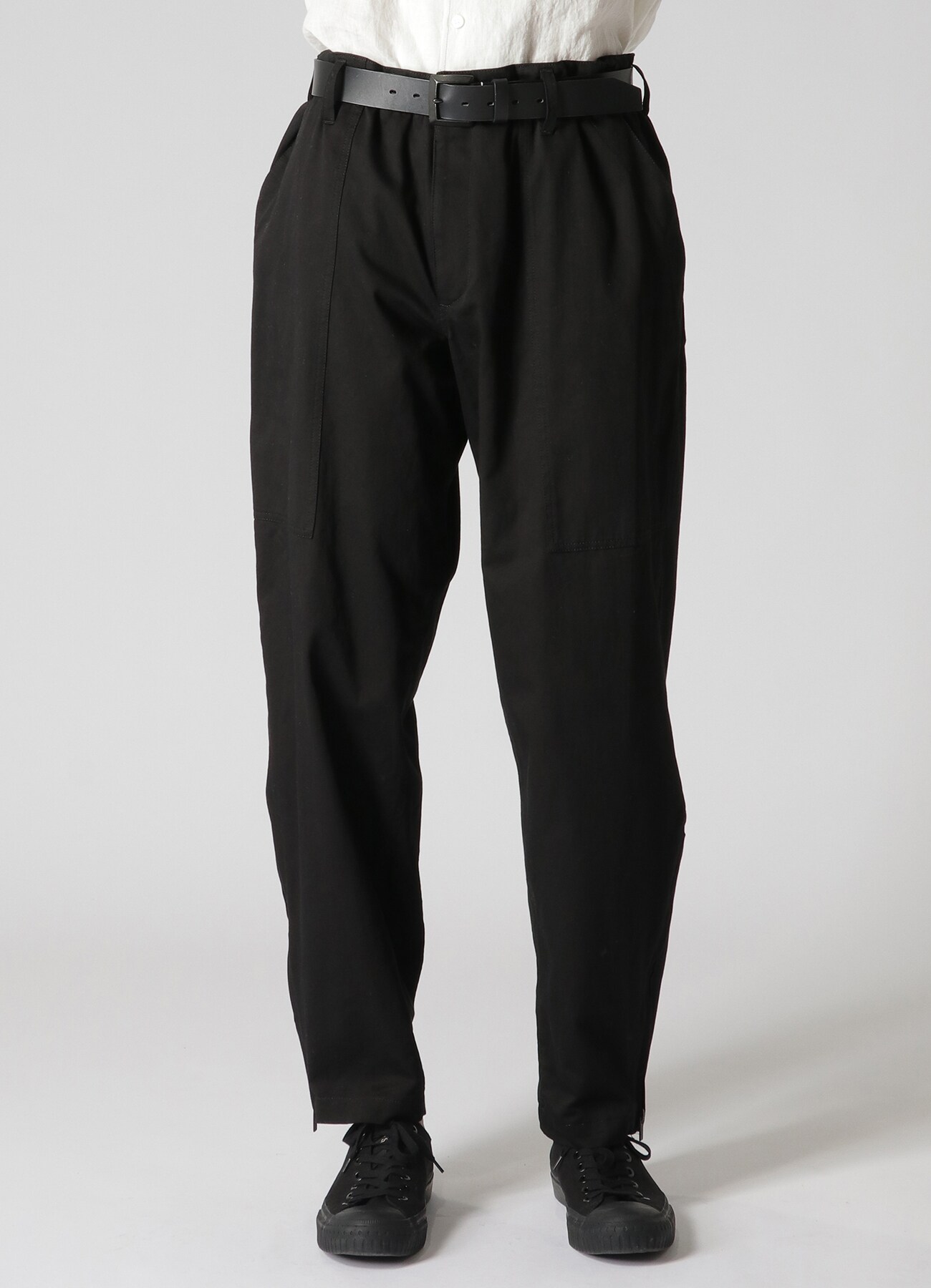 20KATSURAGI BAKER PANTS(S Black): Y's for men｜WILDSIDE YOHJI