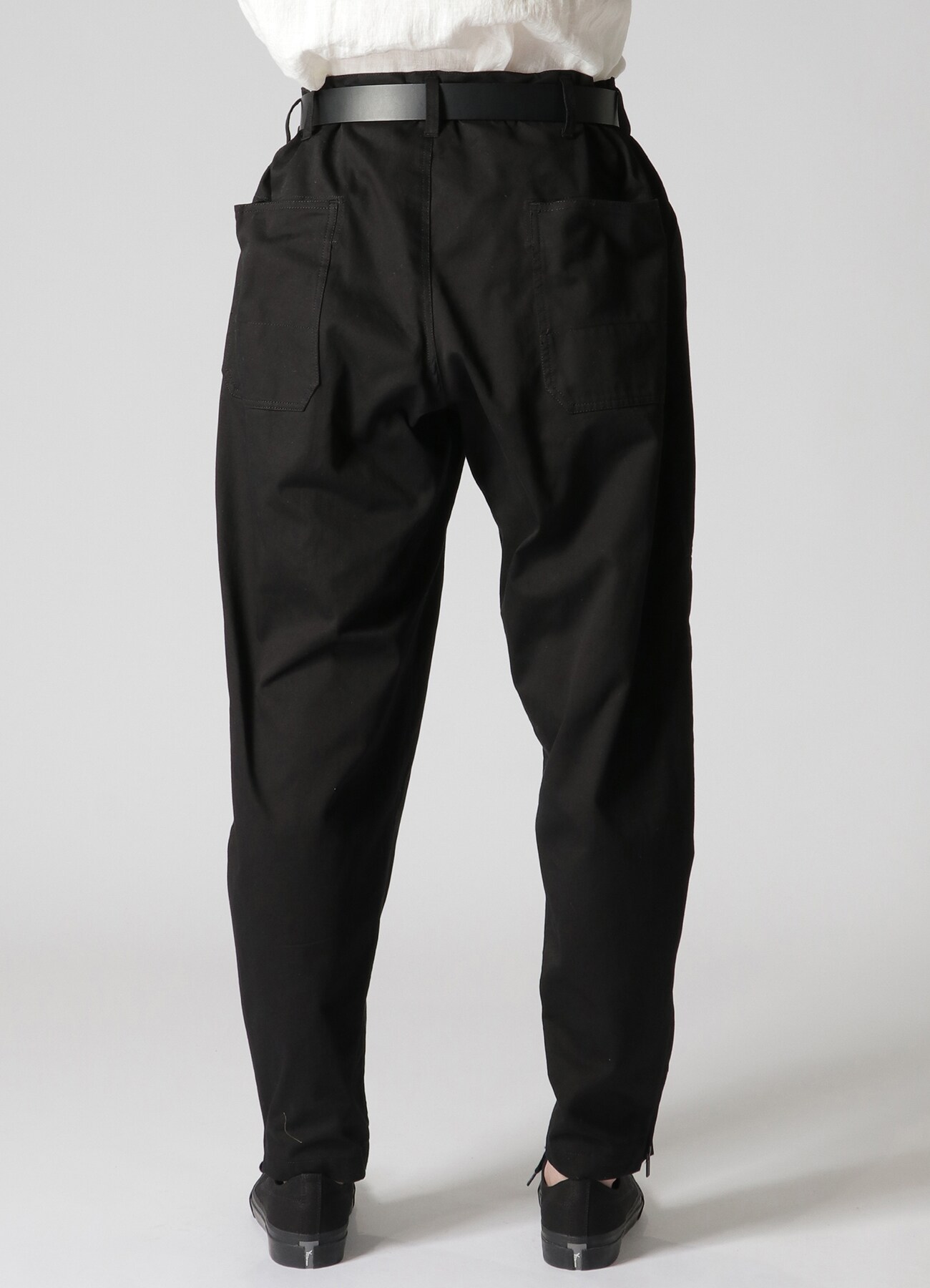 20KATSURAGI BAKER PANTS(S Black): Y's for men｜WILDSIDE YOHJI 