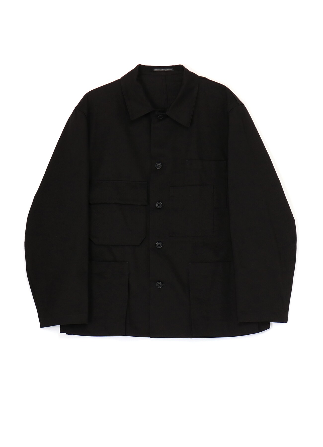 BLACK KATSURAGI 4-BUTTONS JACKET(S Black): Y's for men｜WILDSIDE