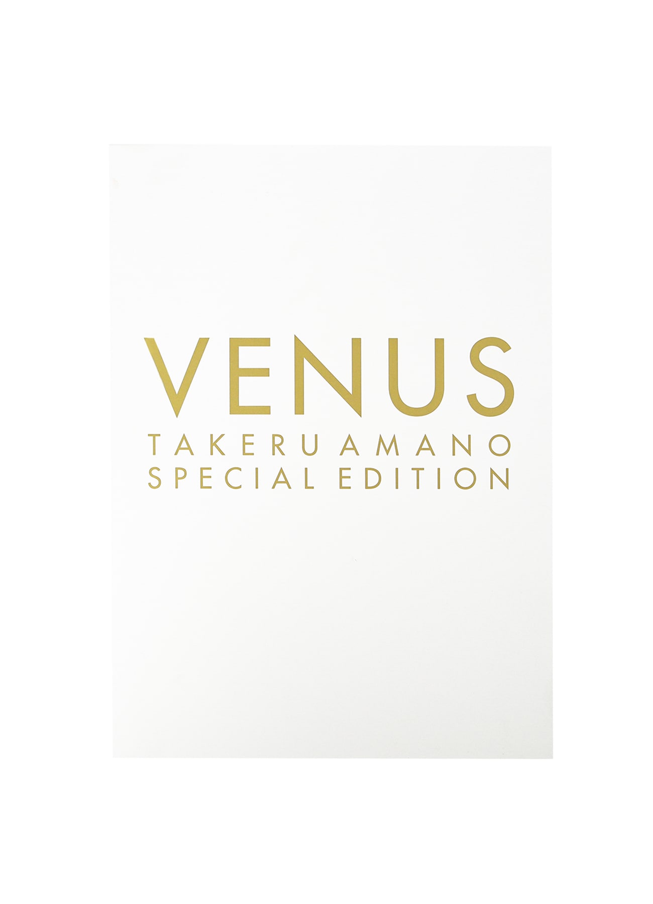 VENUS 特装版(FREE SIZE White): 天野タケル｜WILDSIDE YOHJI