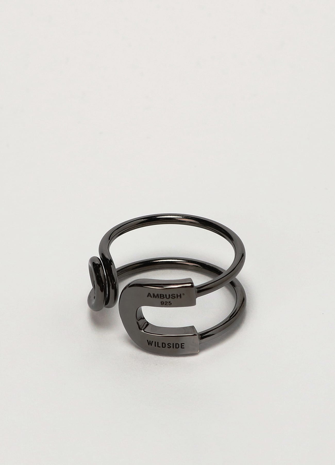 WILDSIDE × AMBUSH SAFETY PIN RING