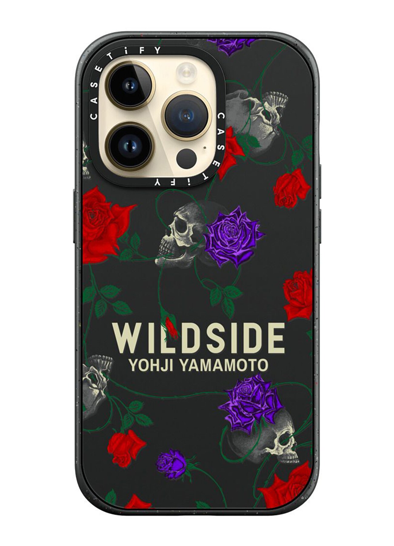 WILDSIDE×CASETiFY SKULL & ROSE iPhone case(Matte Black)_4