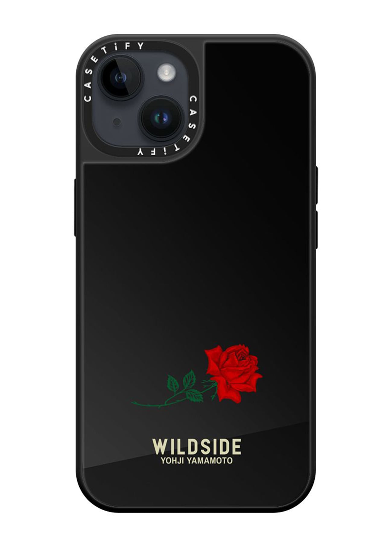 WILDSIDE×CASETiFY ROSE iPhone case(Mirror/Black)
