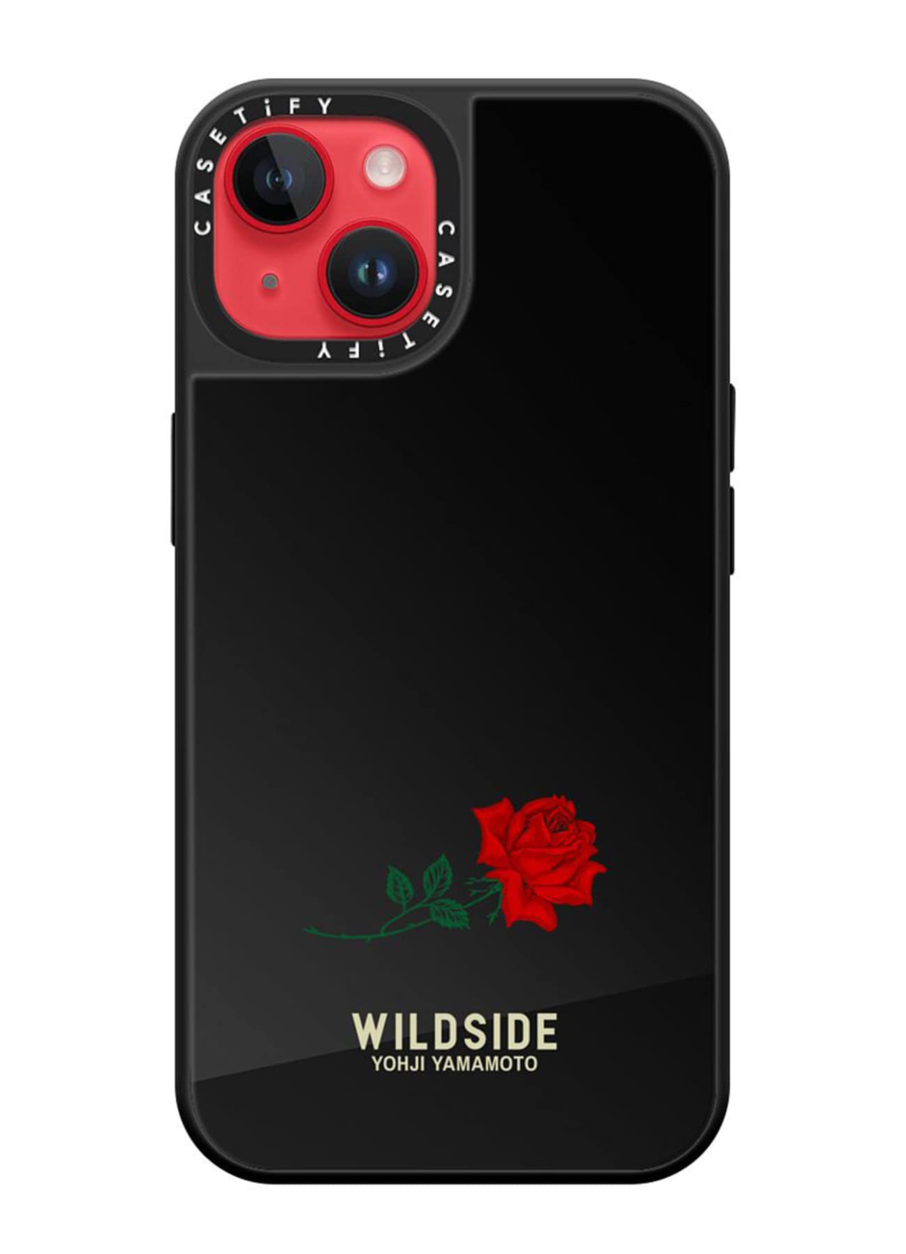WILDSIDE×CASETiFY ROSE iPhone case(Mirror/Black)(iPhone 14 BLACK
