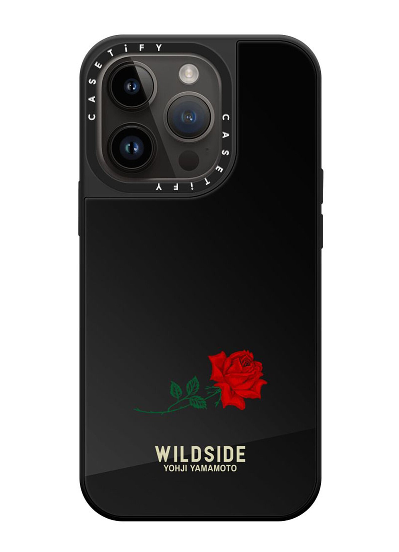 WILDSIDE×CASETiFY ROSE iPhone case(Mirror/Black)_4