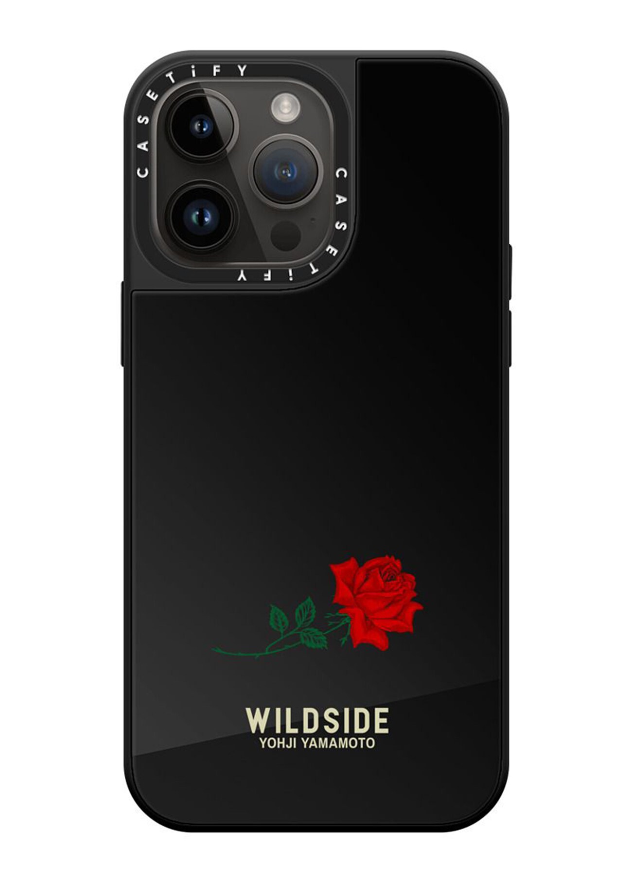 WILDSIDE×CASETiFY ROSE iPhone case(Mirror/Black)_4