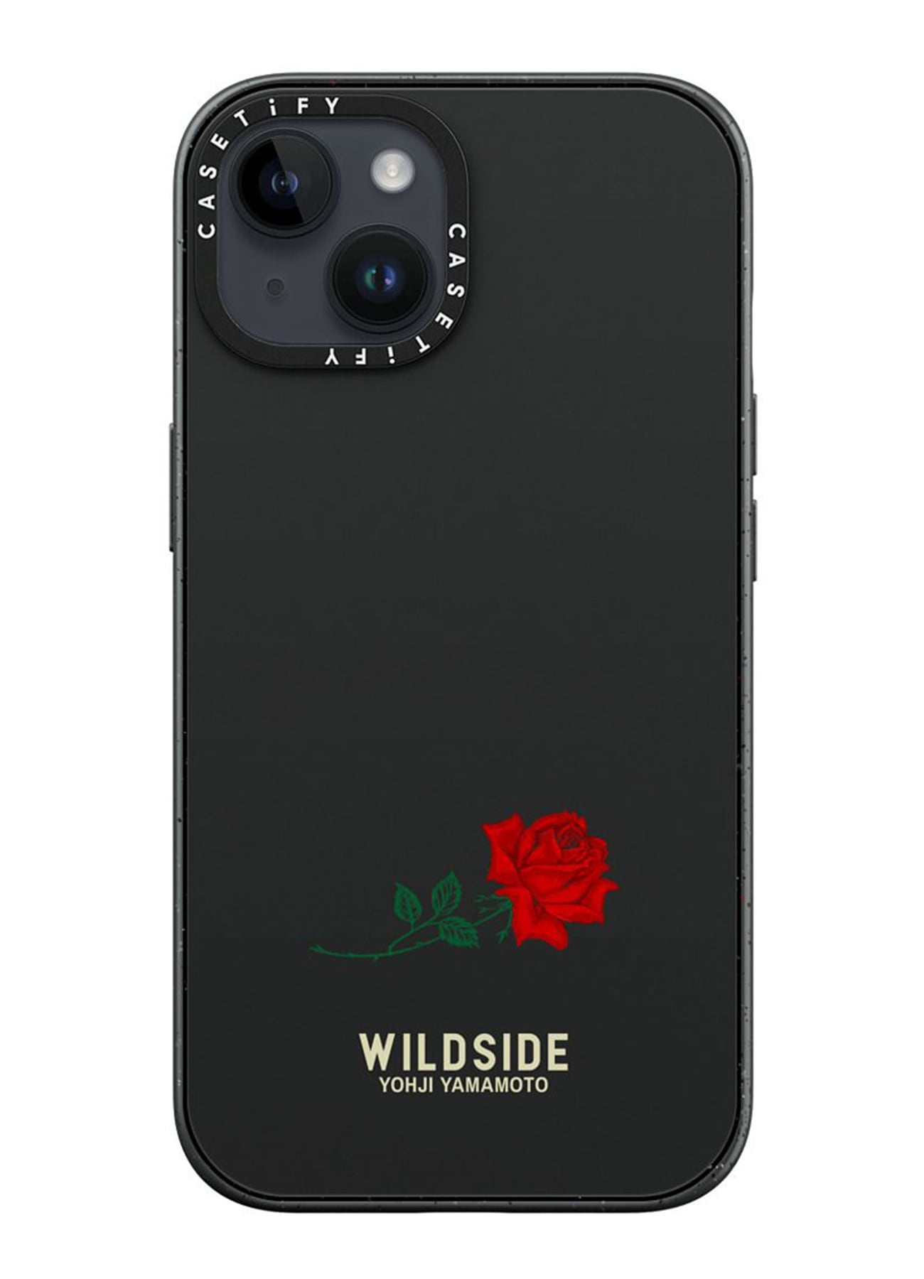 WILDSIDE×CASETiFY ROSE iPhone case(Matte Black)(iPhone 14 BLACK): CASETiFY｜WILDSIDE  YOHJI YAMAMOTO（ワイルドサイド）【公式通販】