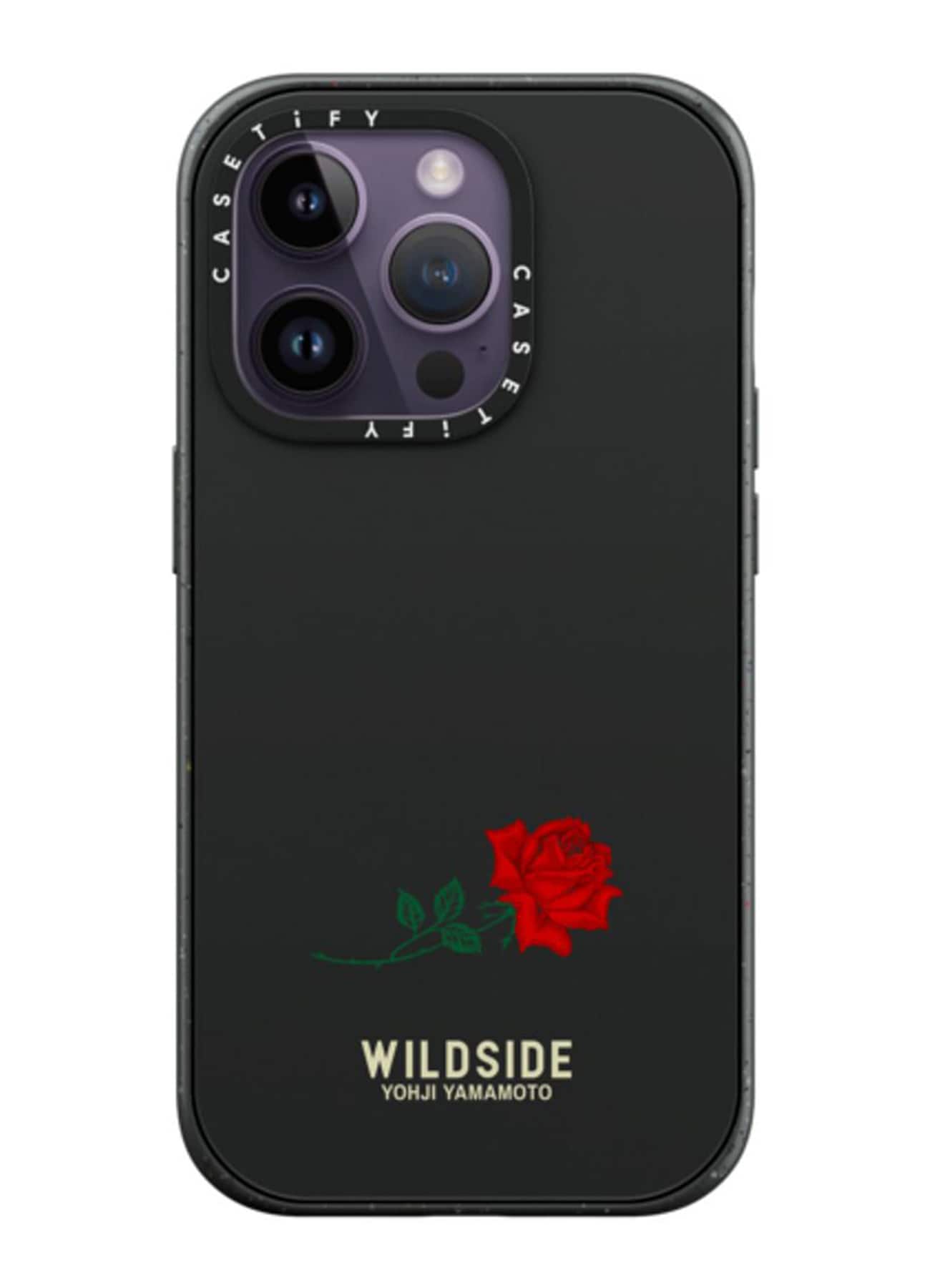 WILDSIDE×CASETiFY ROSE iPhone case(Matte Black)_5