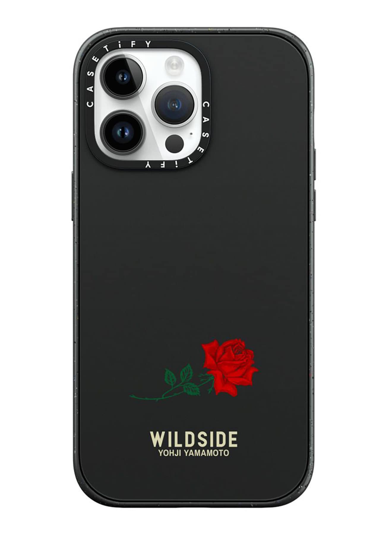 WILDSIDE×CASETiFY ROSE iPhone case(Matte Black)_1