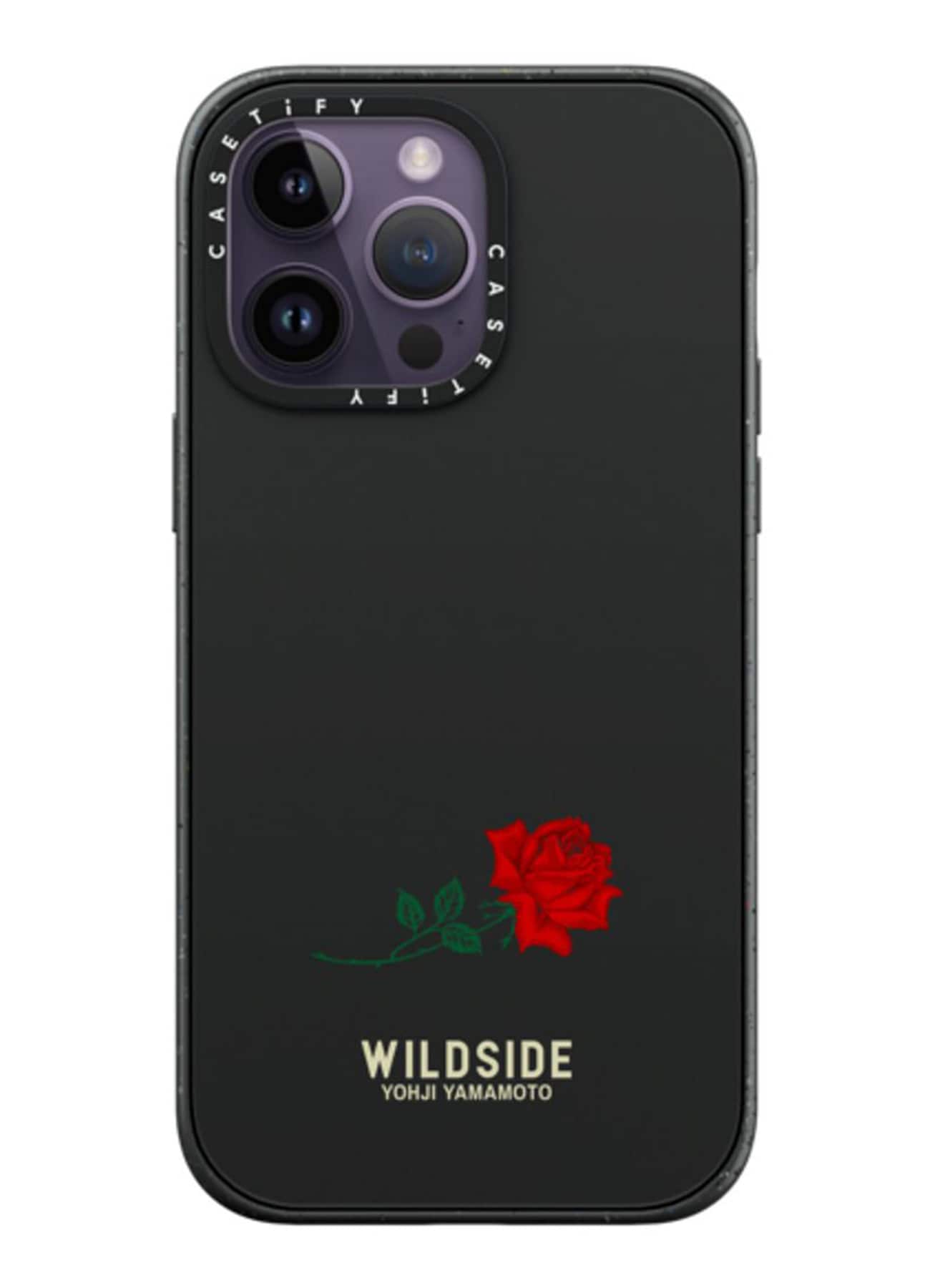 WILDSIDE×CASETiFY ROSE iPhone case(Matte Black)_6