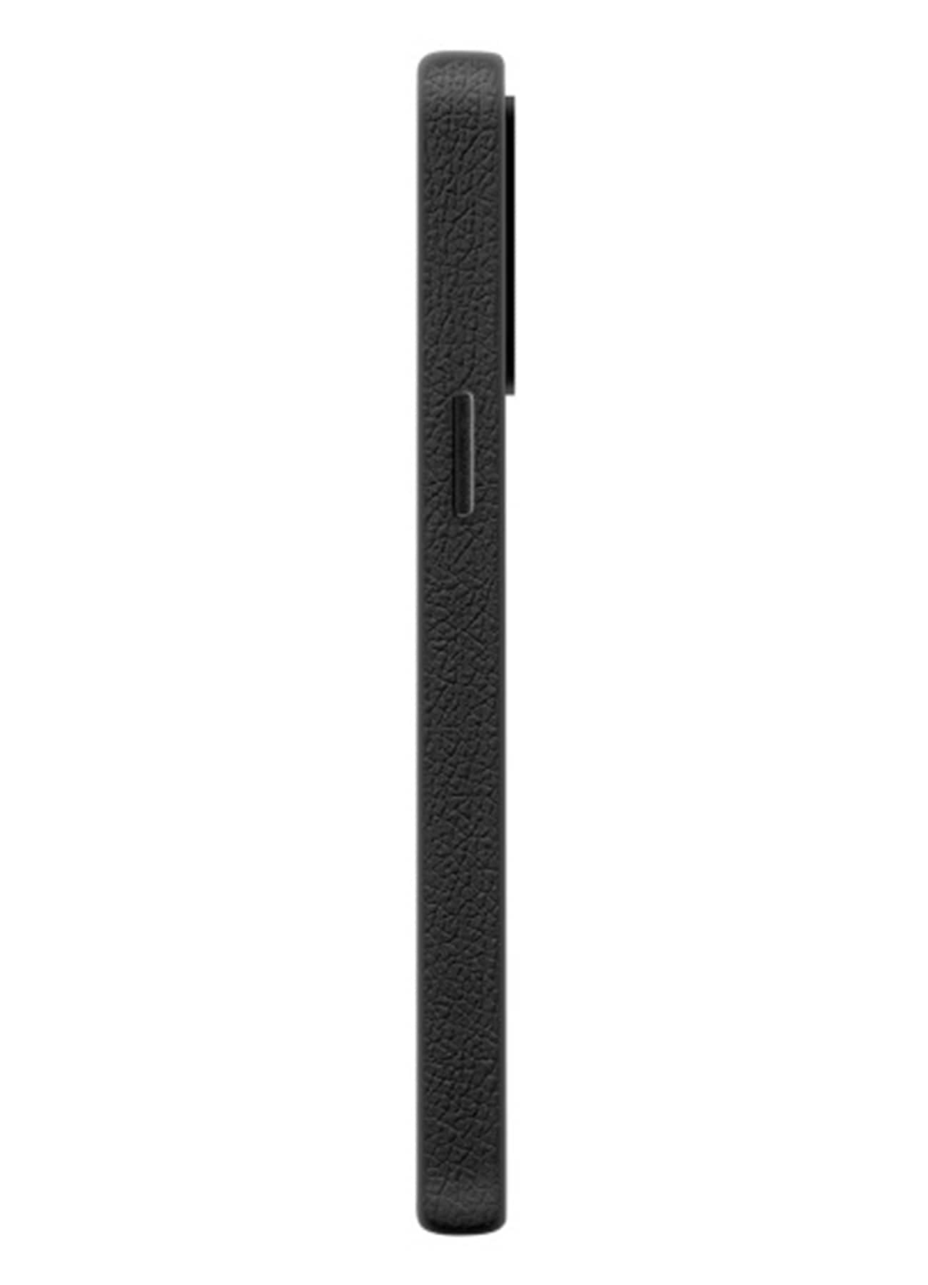 WILDSIDE×CASETiFY LOGO iPhone case(Leather/Jet Black)(iPhone 14