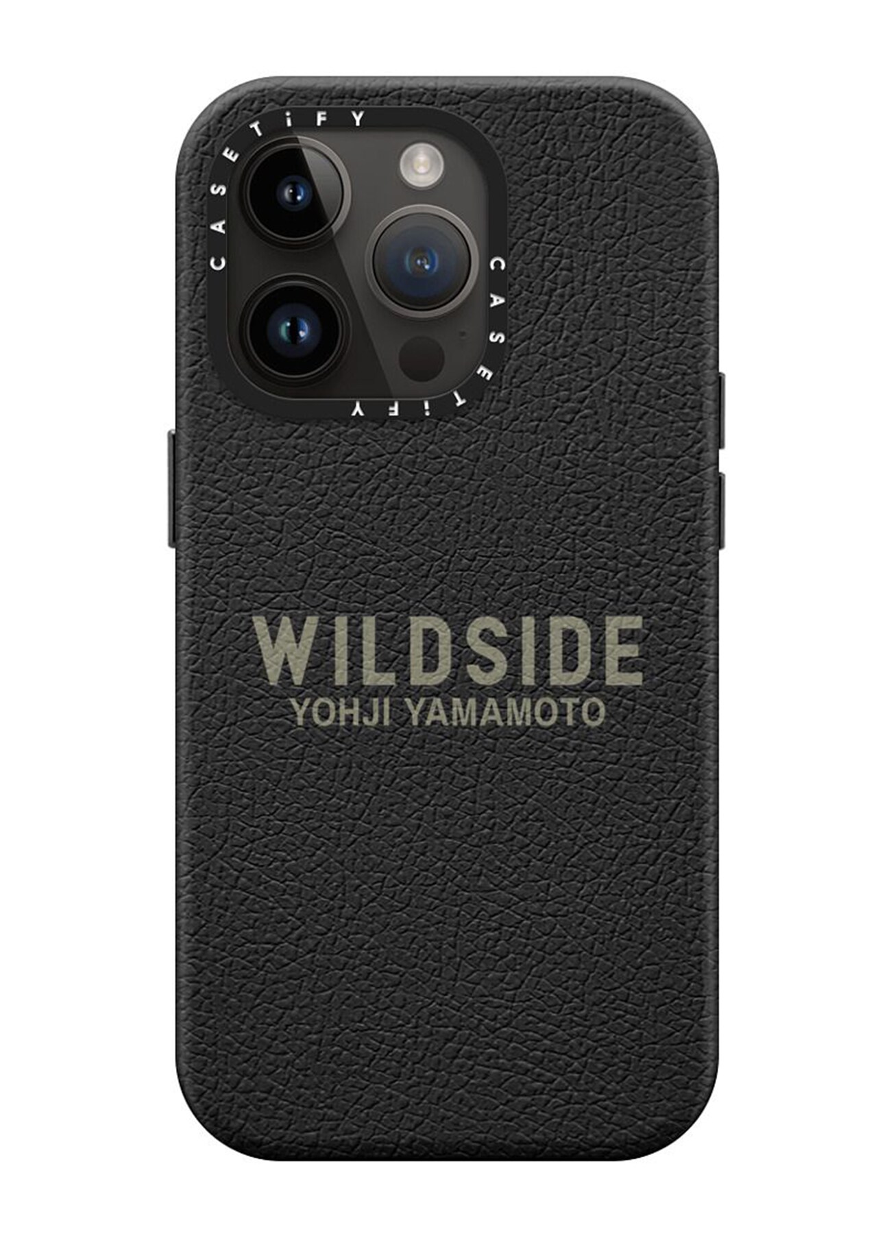 WILDSIDE×CASETiFY LOGO iPhone case(Leather/Jet Black)_4