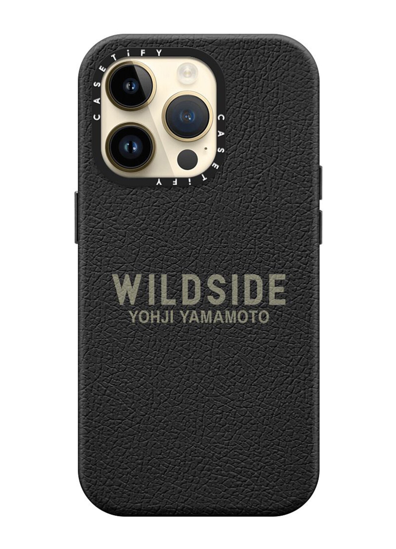 WILDSIDE×CASETiFY LOGO iPhone case(Leather/Jet Black)_5
