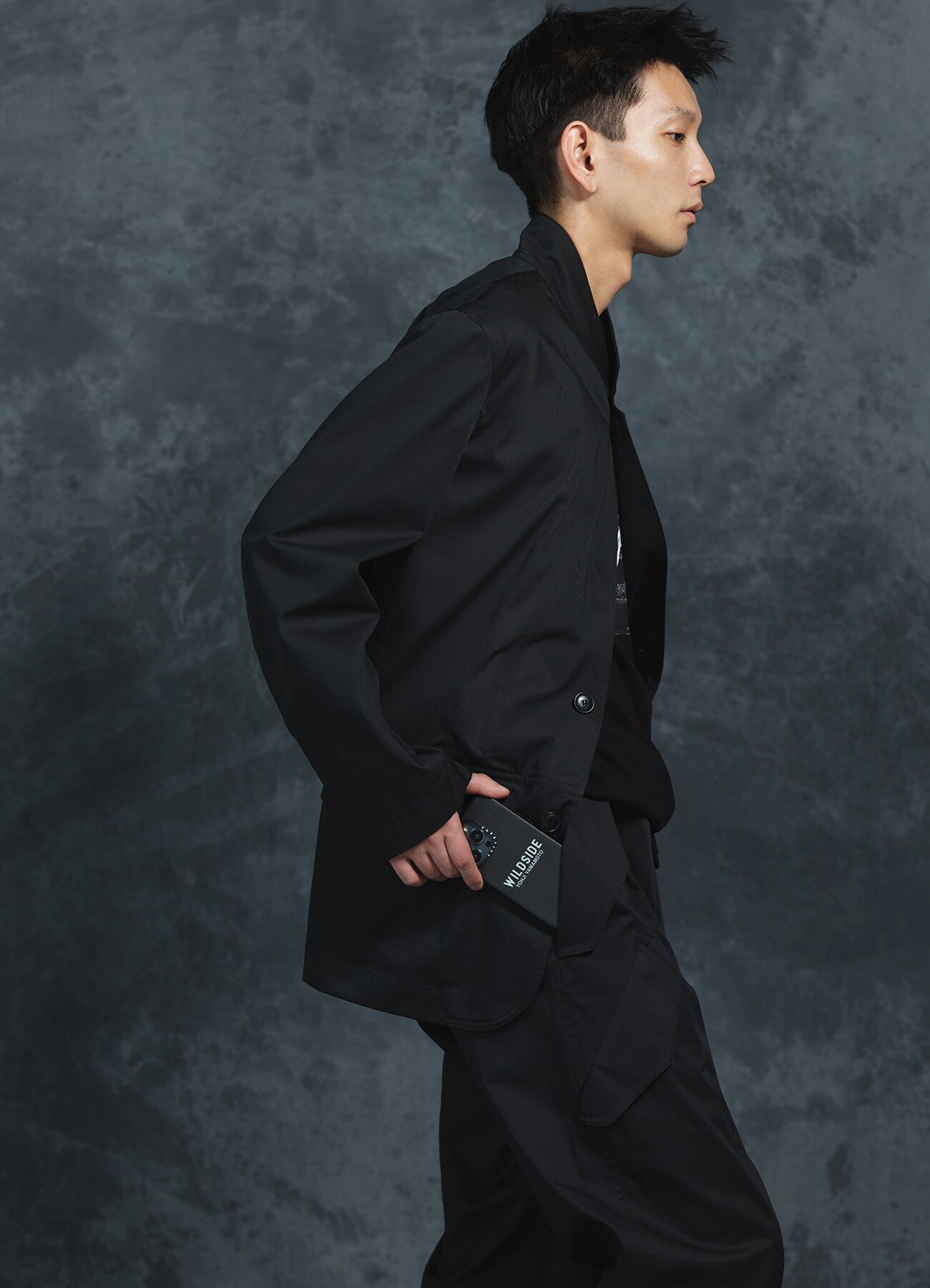 WILDSIDE×CASETiFY LOGO iPhone case(Leather/Jet Black)_8