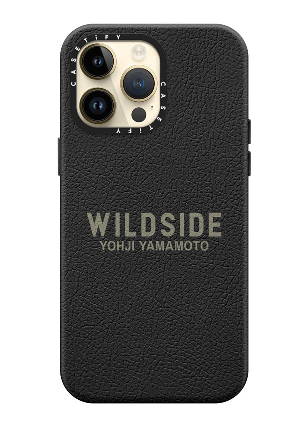 WILDSIDE×CASETiFY LOGO iPhone case(Leather/Jet Black)_6