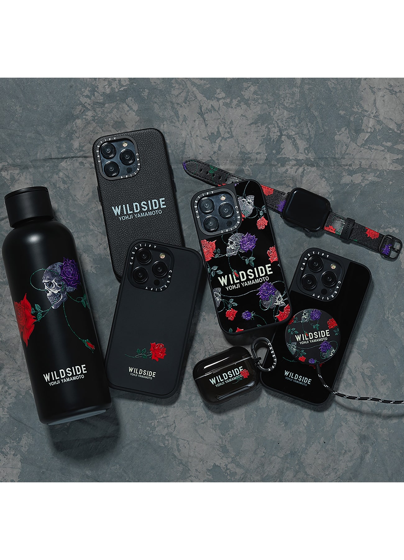 WILDSIDE×CASETiFY SKULL & ROSE Stainless Steel(550ml/18.6oz WILDSIDE×CASETiFY SKULL & ROSE Stainless Steel(550ml/18.6oz