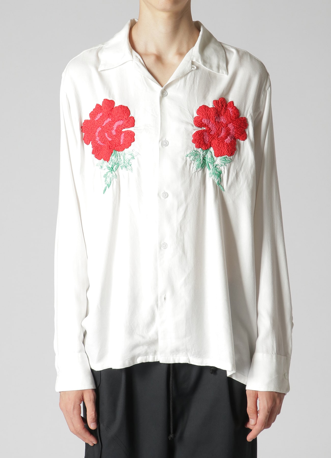 WILDSIDE × NOMA t.d. HAND EMBROIDERY Shirt(M WHITE): NOMAbloc｜WILDSIDE