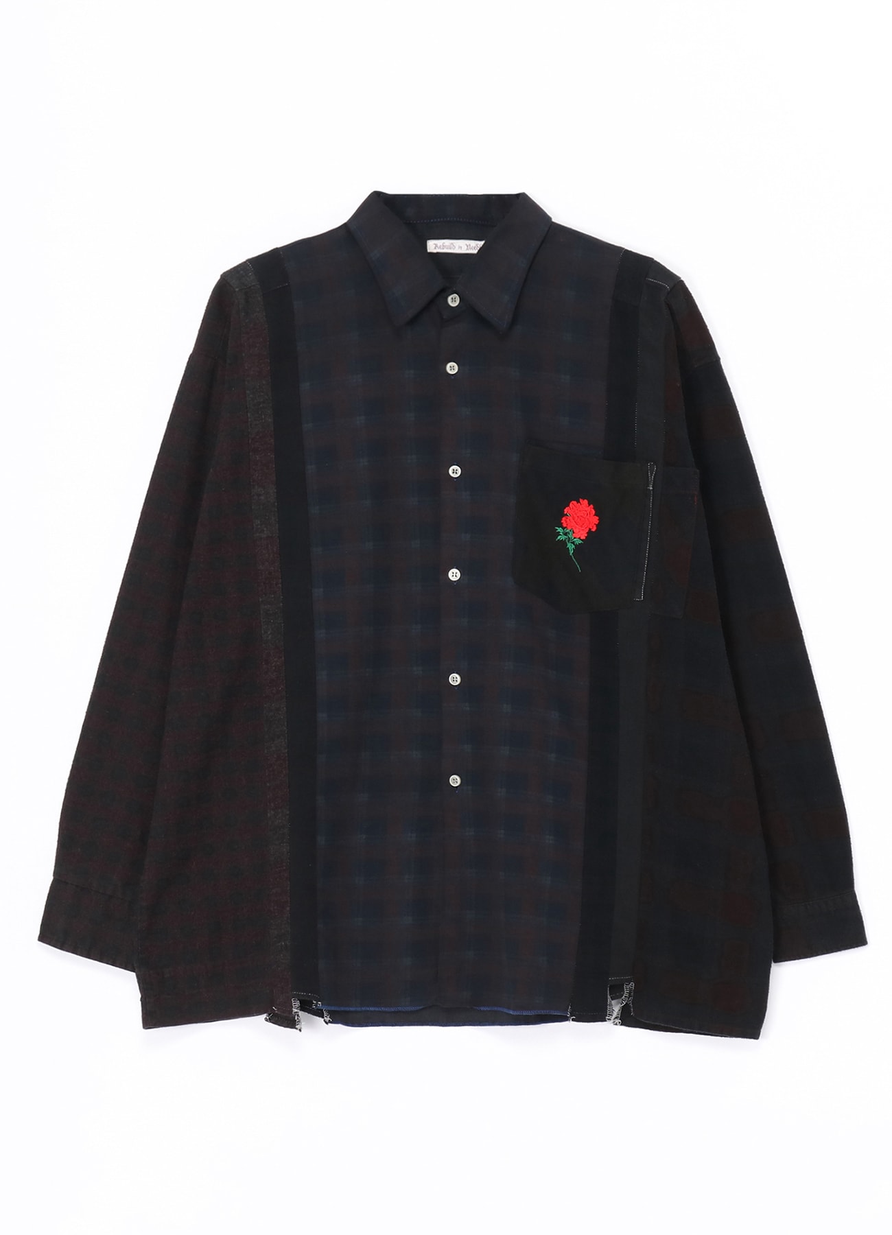 限界値下げ] WILDSIDE Flannel 7cut Wide Shirt-
