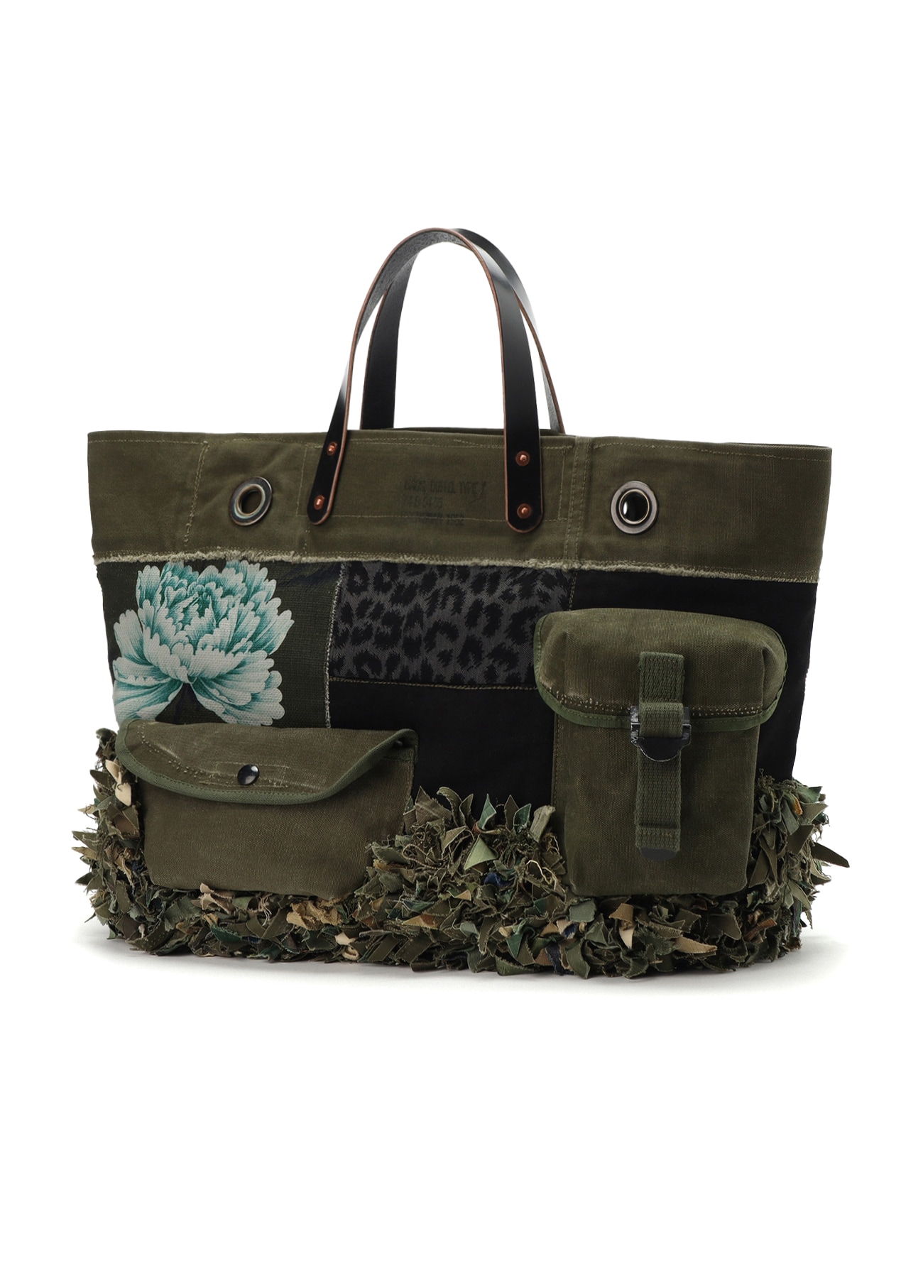 WILDSIDE × Room No.6 1950’s duffle ghillie tote