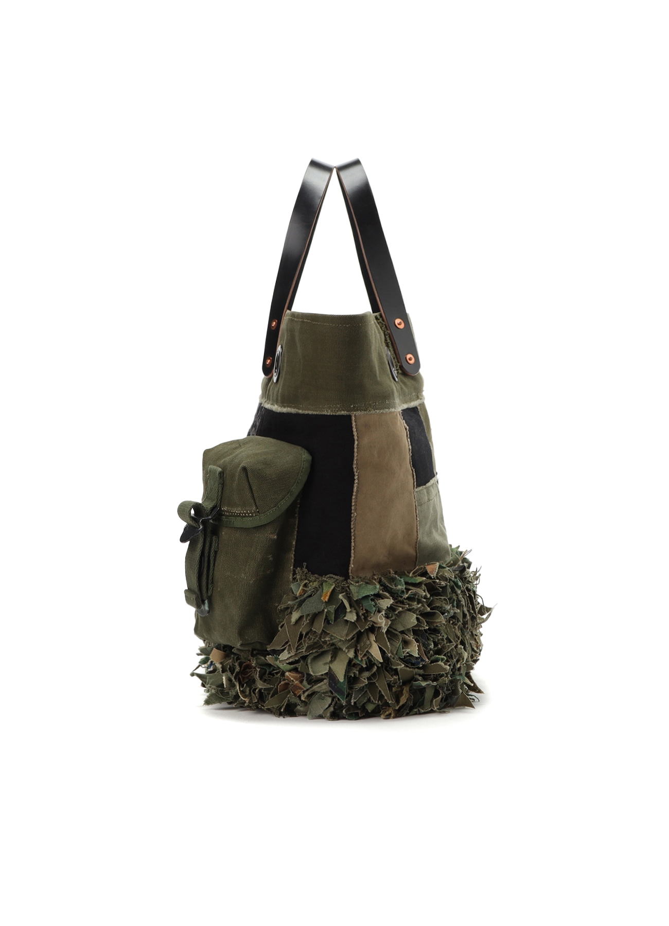 WILDSIDE × Room No.6 1950’s duffle ghillie tote_2